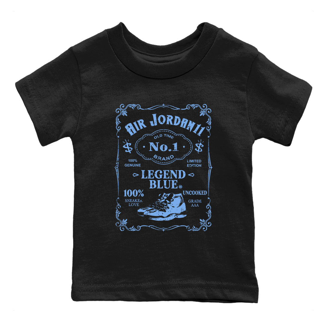 snkmatch Label snkmatch Tees Kids - Air Jordan 11 Legend Blue