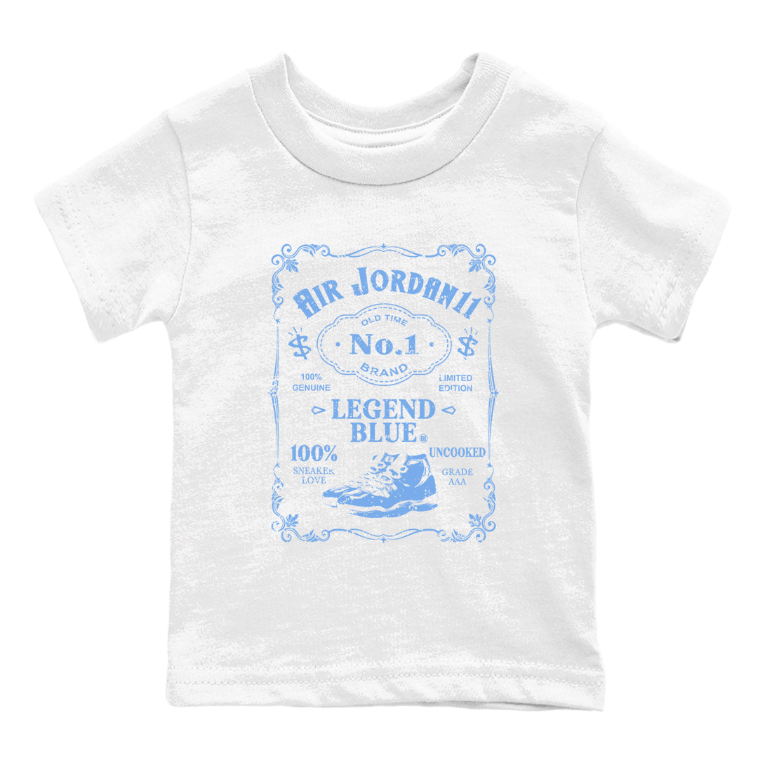 snkmatch Label snkmatch Tees Kids - Air Jordan 11 Legend Blue