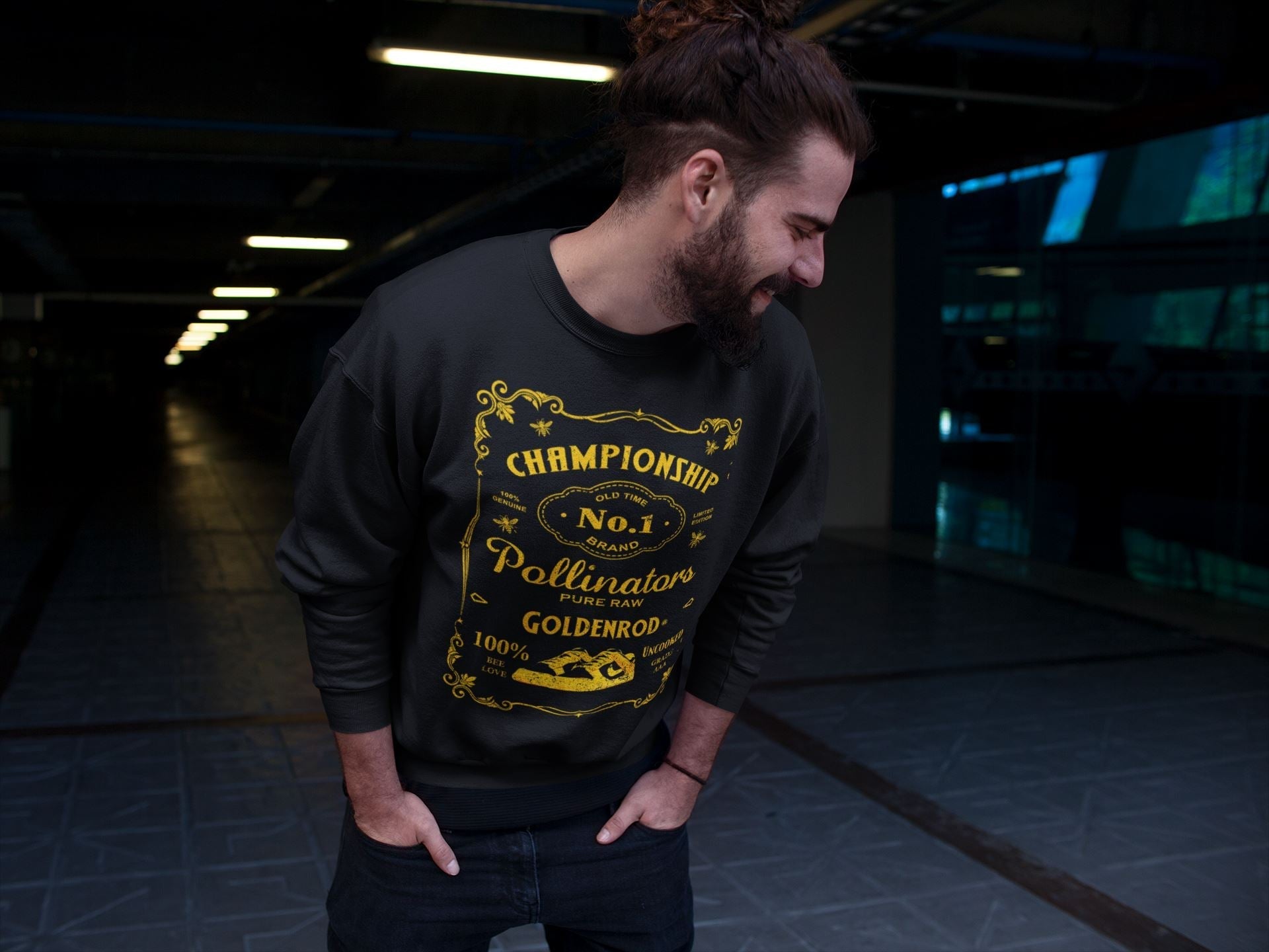 snkmatch Label Unisex Tops - Dunk Championship Goldenrod