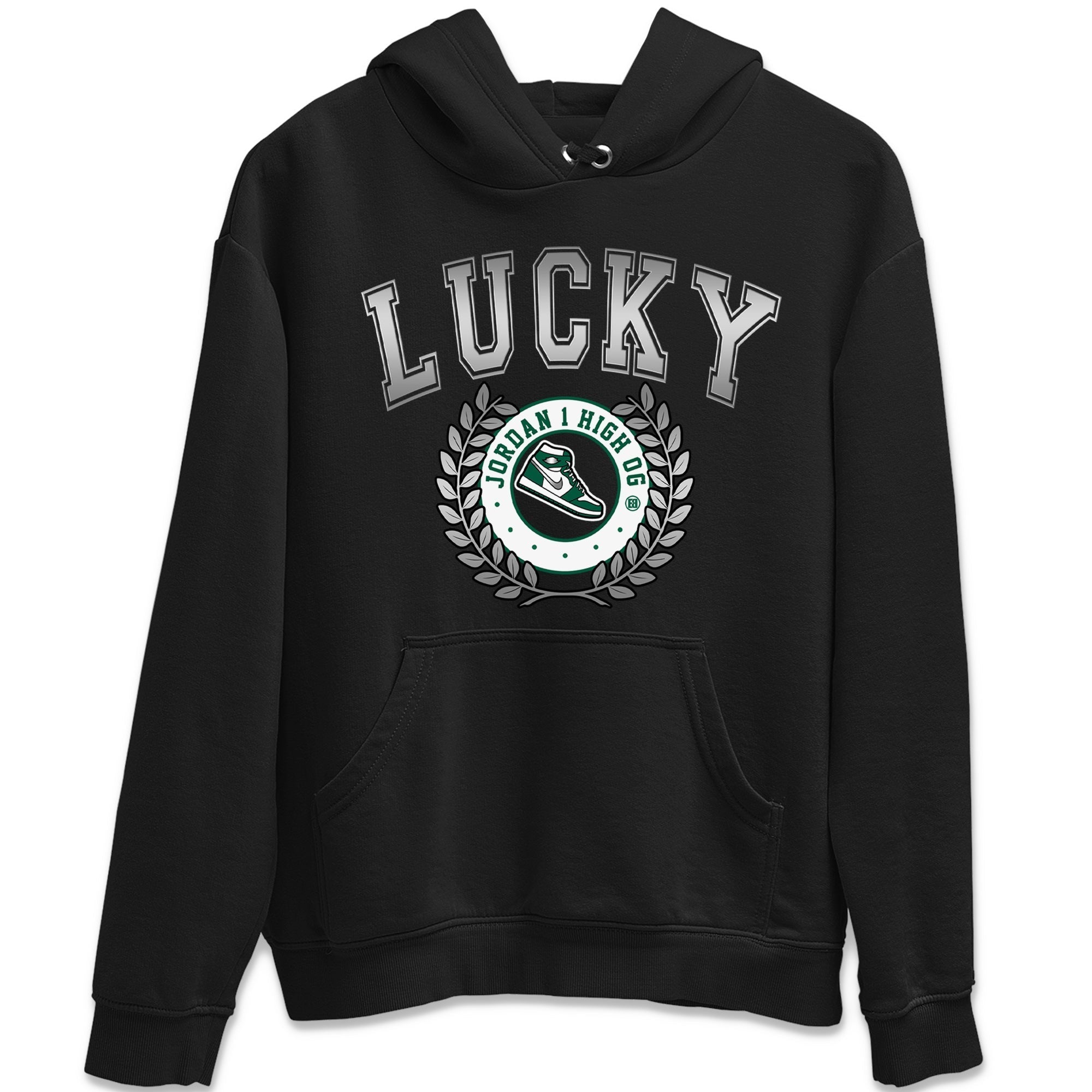 snkmatch Letter Unisex Tops - Air Jordan 1 Gorge Green