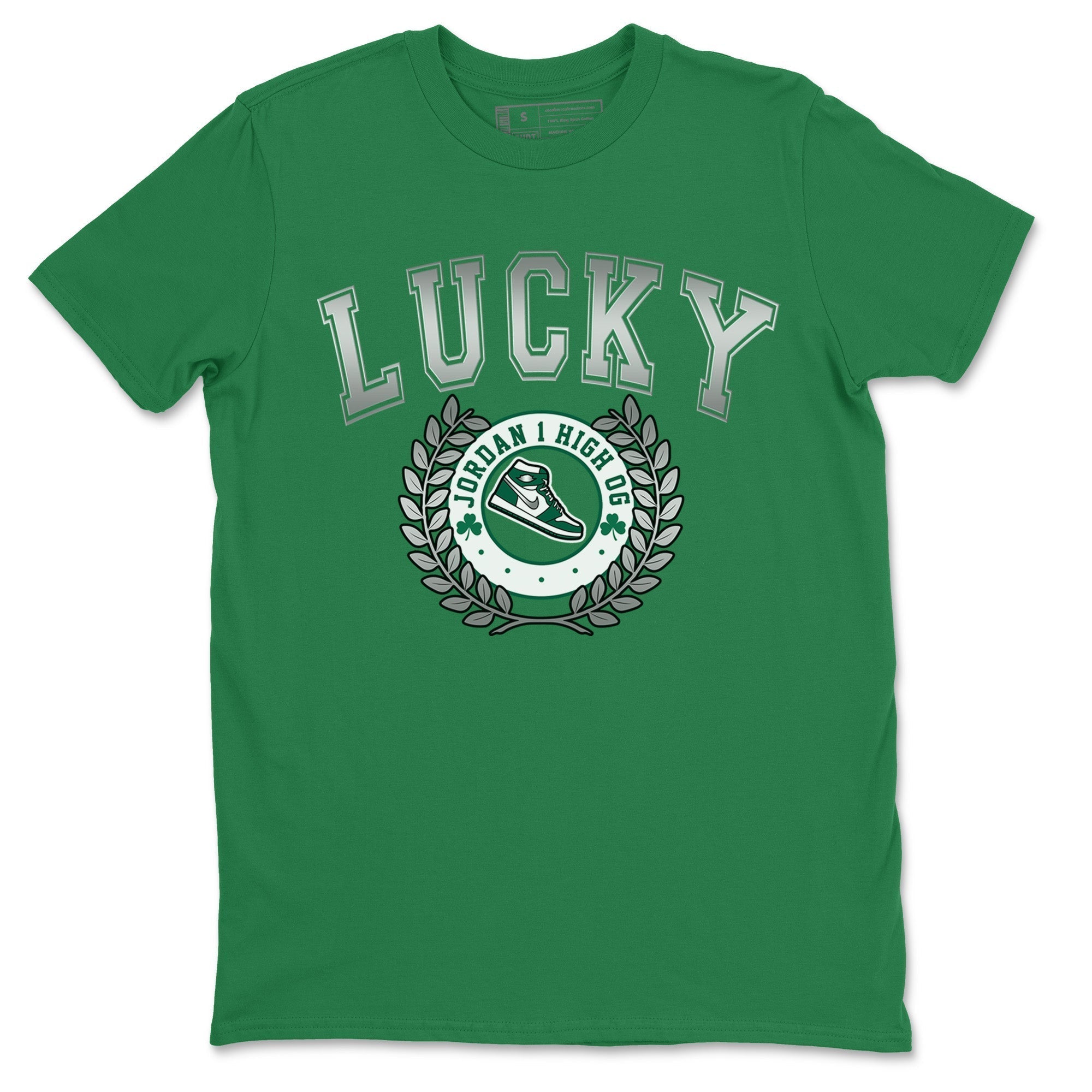 snkmatch Letter Unisex Tops - Air Jordan 1 Gorge Green