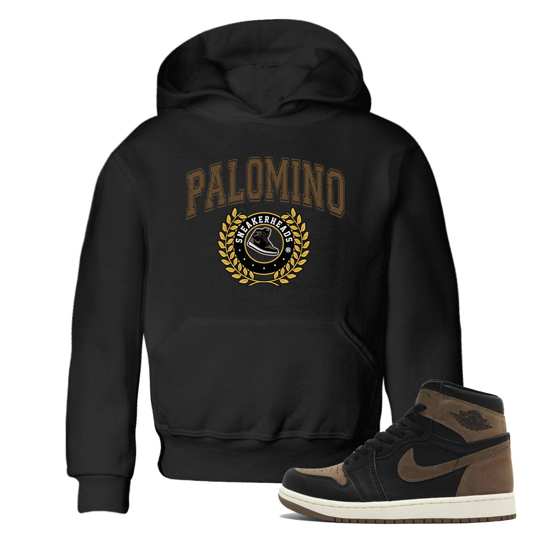 snkmatch Letter snkmatch Tee Kids - Air Jordan 1 Palomino