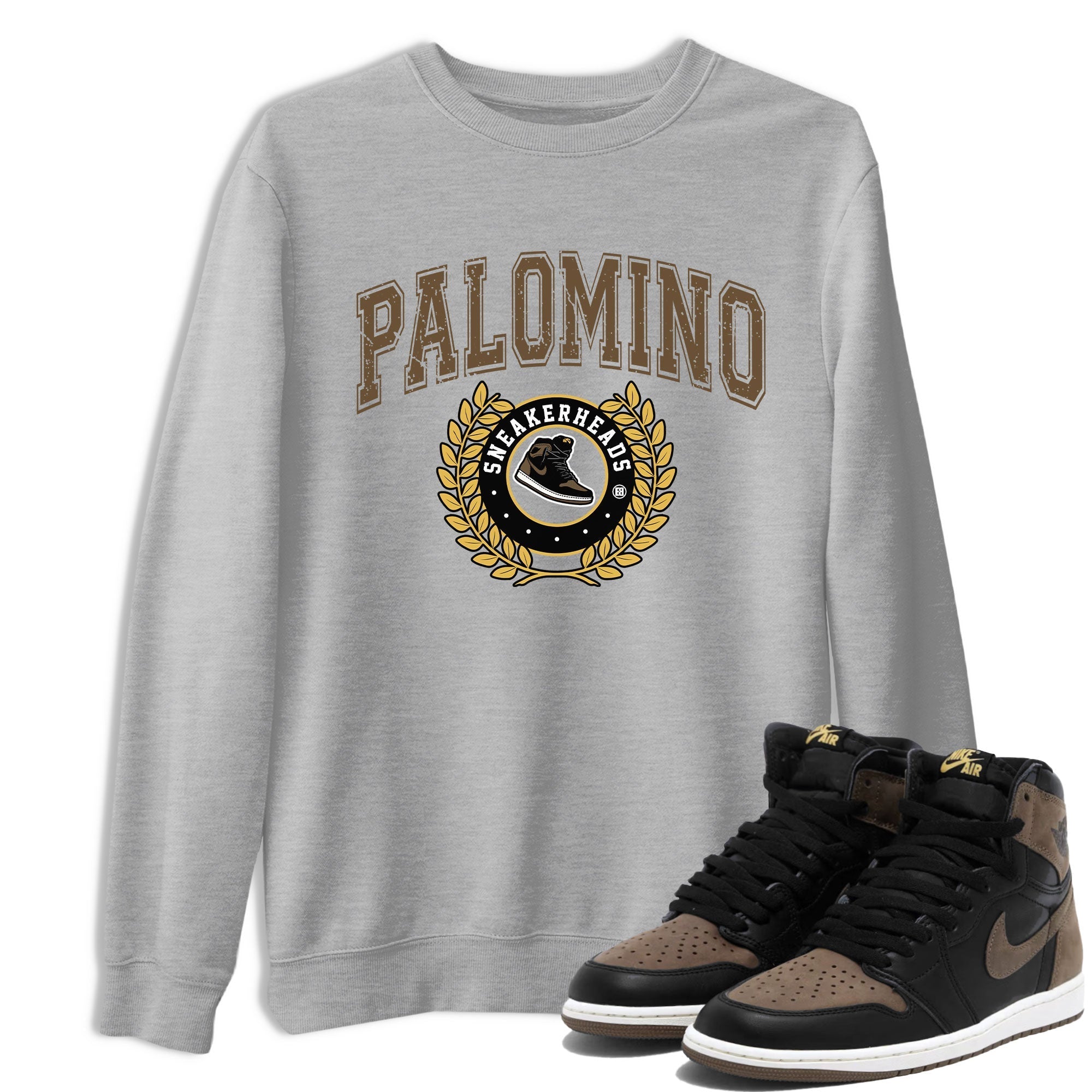 snkmatch Letter snkmatch Tee - Air Jordan 1 Palomino