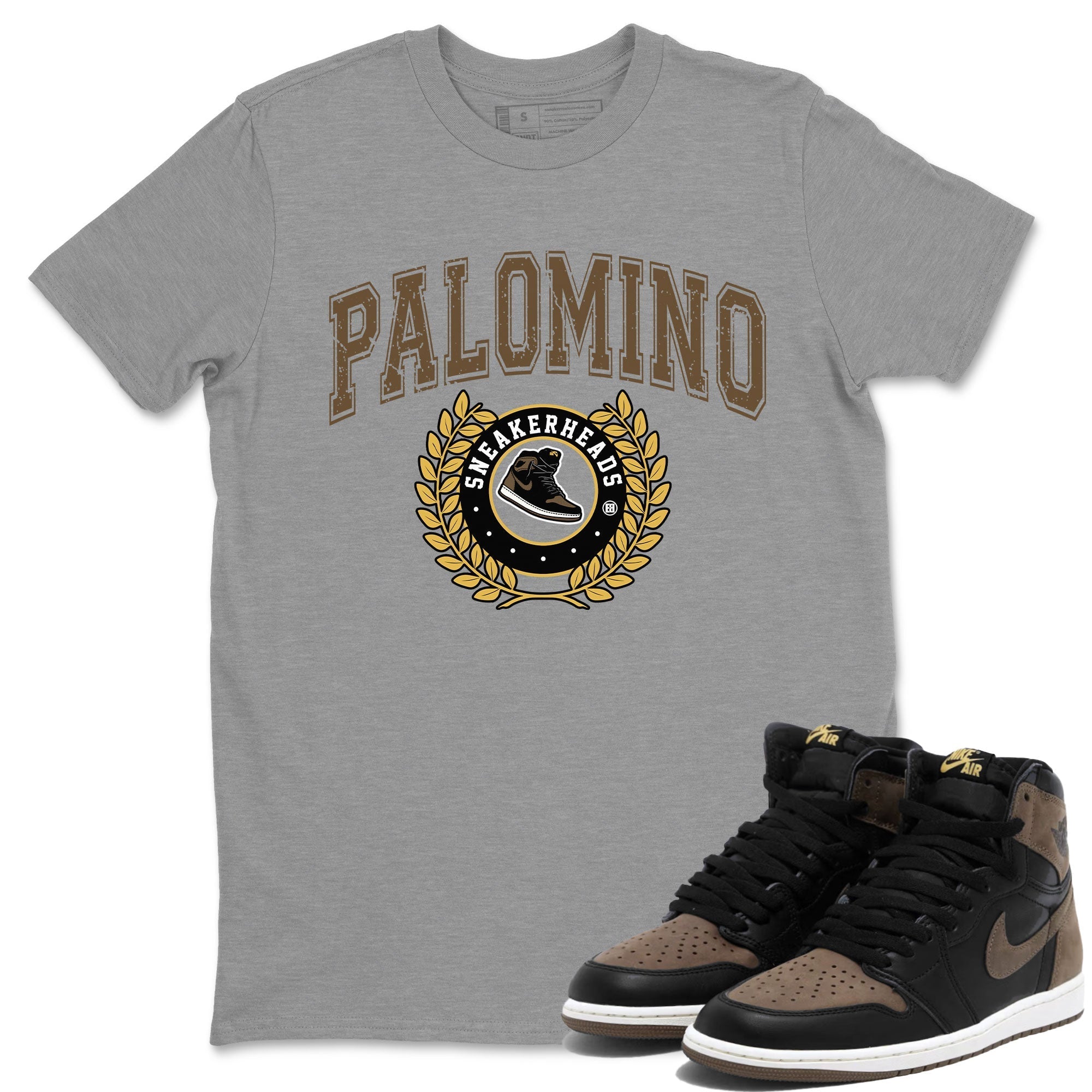 snkmatch Letter snkmatch Tee - Air Jordan 1 Palomino