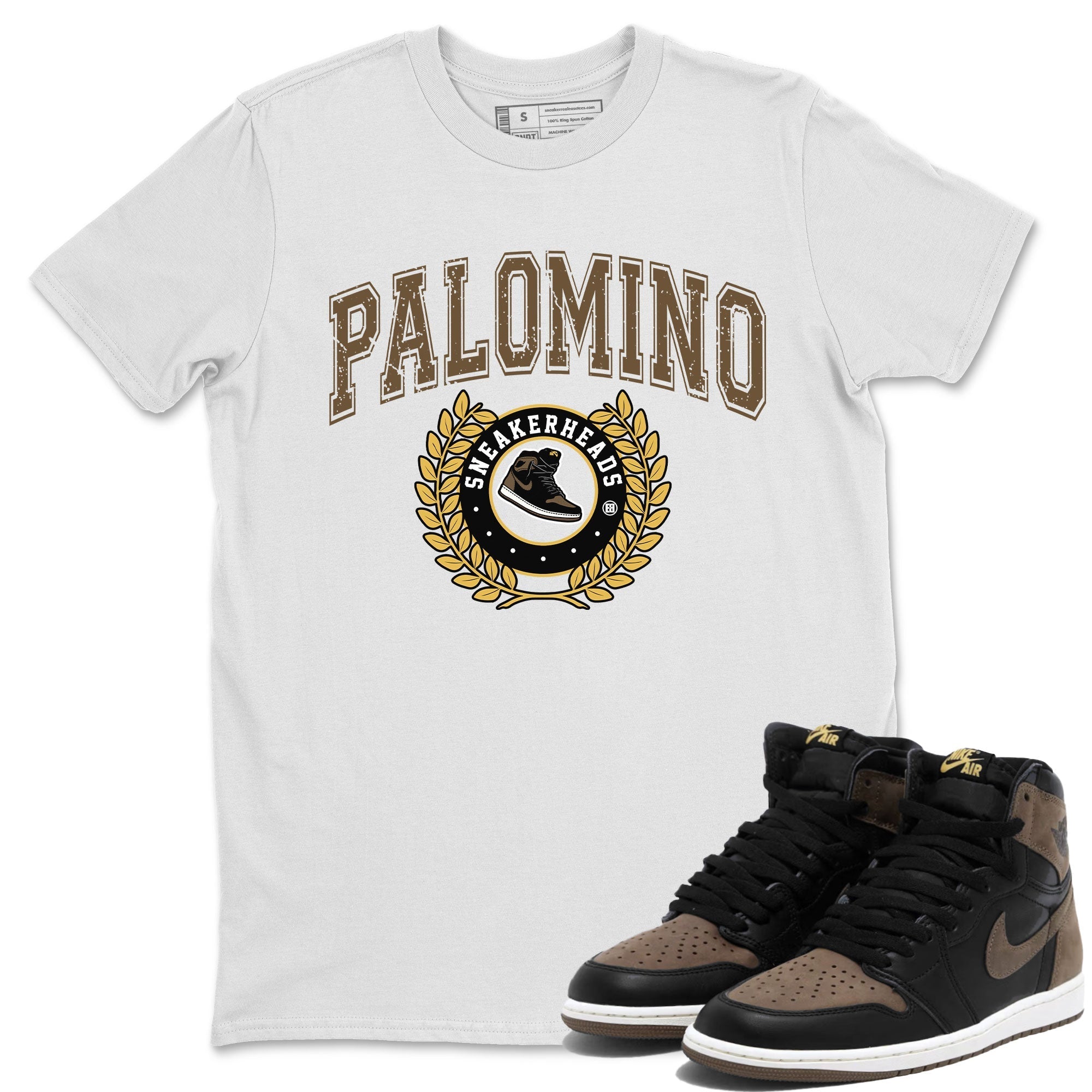 snkmatch Letter snkmatch Tee - Air Jordan 1 Palomino