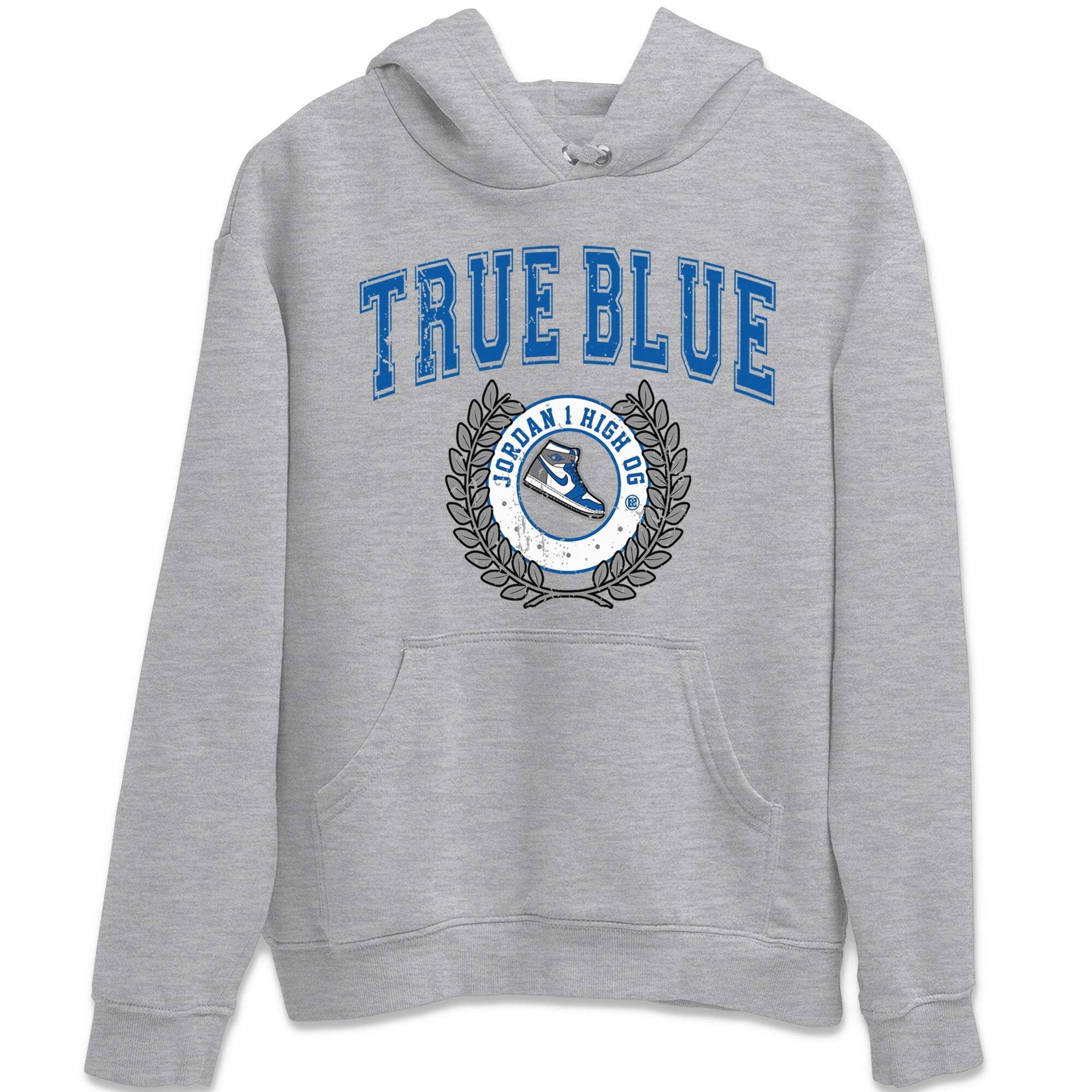 snkmatch Letter Unisex Tops - Air Jordan 1 True Blue