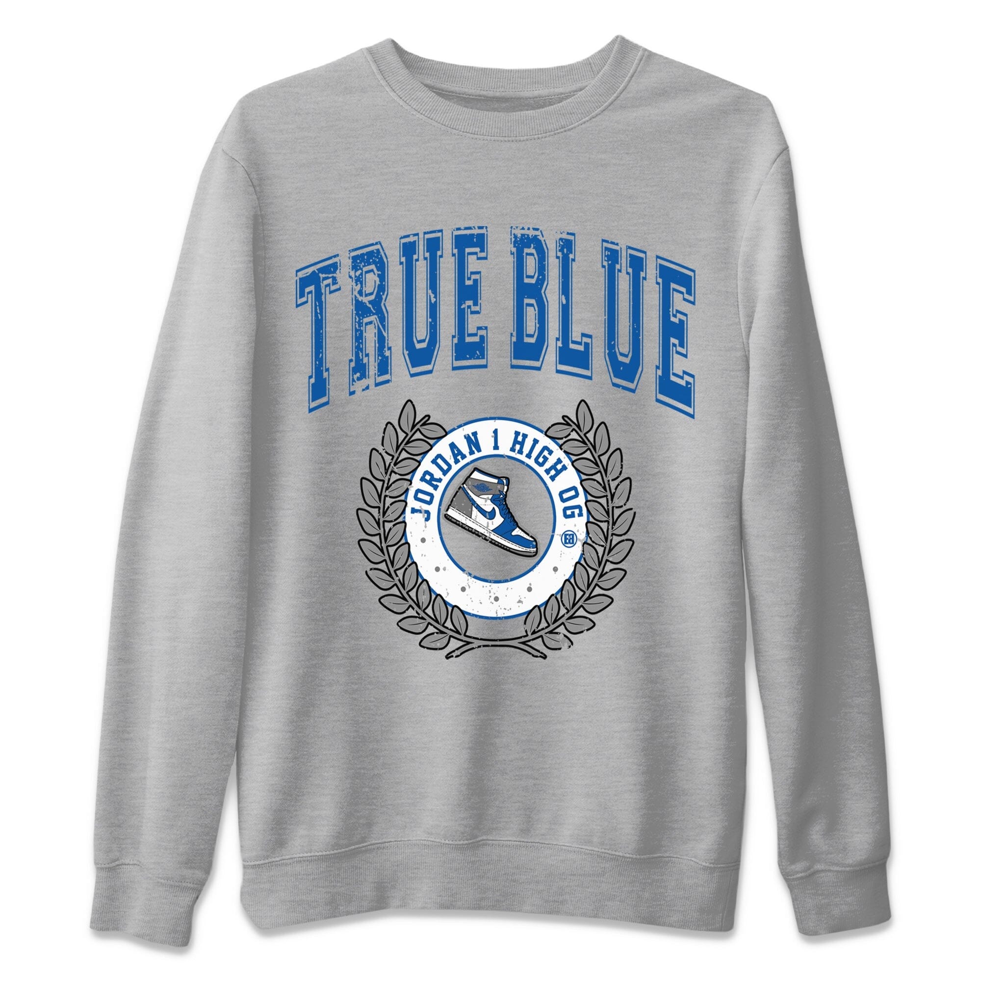 snkmatch Letter Unisex Tops - Air Jordan 1 True Blue