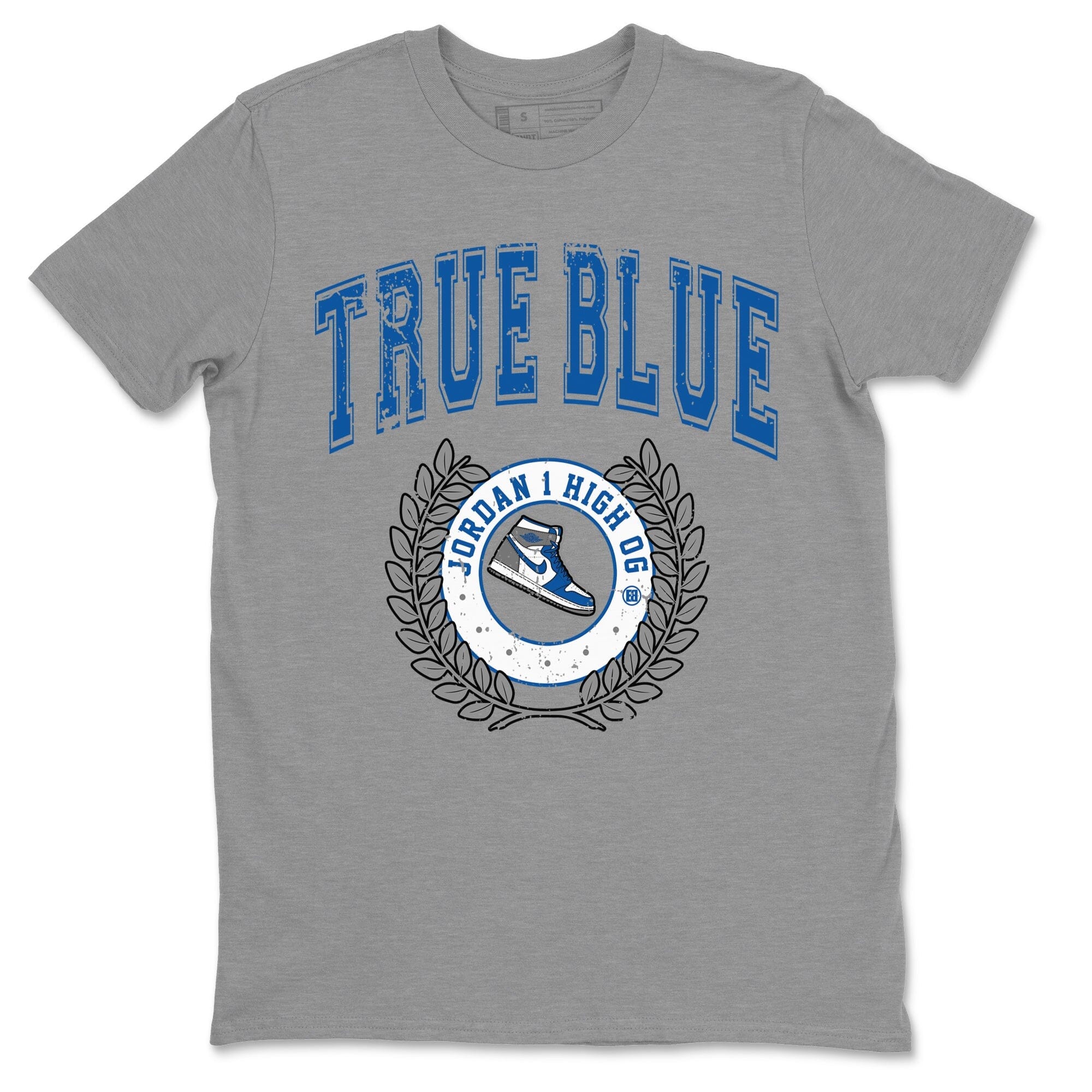 snkmatch Letter Unisex Tops - Air Jordan 1 True Blue