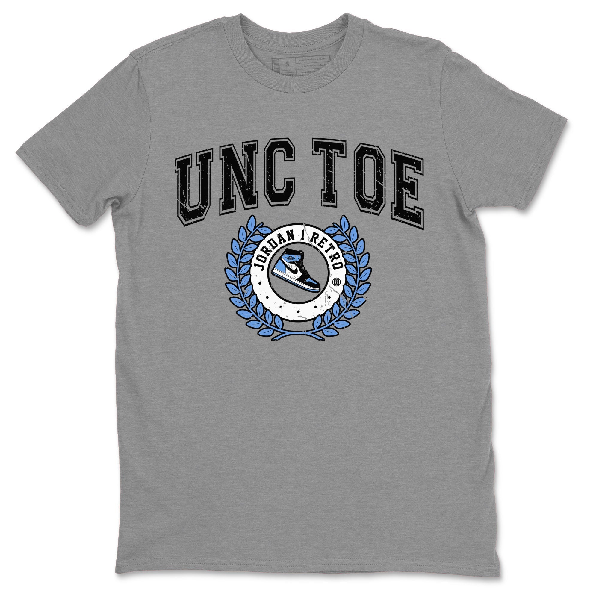 snkmatch Letter snkmatch Tee - Air Jordan 1 UNC Toe