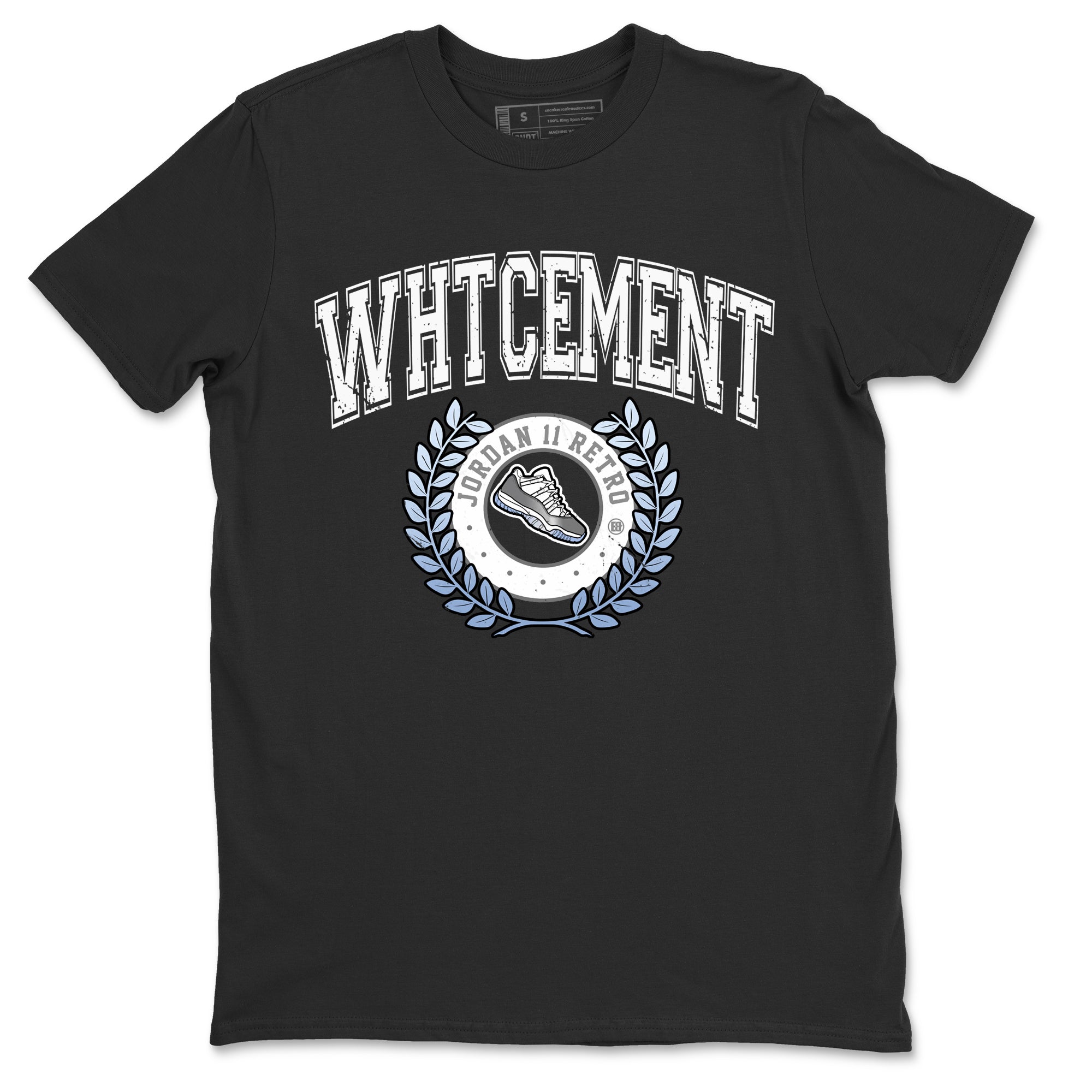 snkmatch Letter Unisex Tops - Air Jordan 11 White Cement