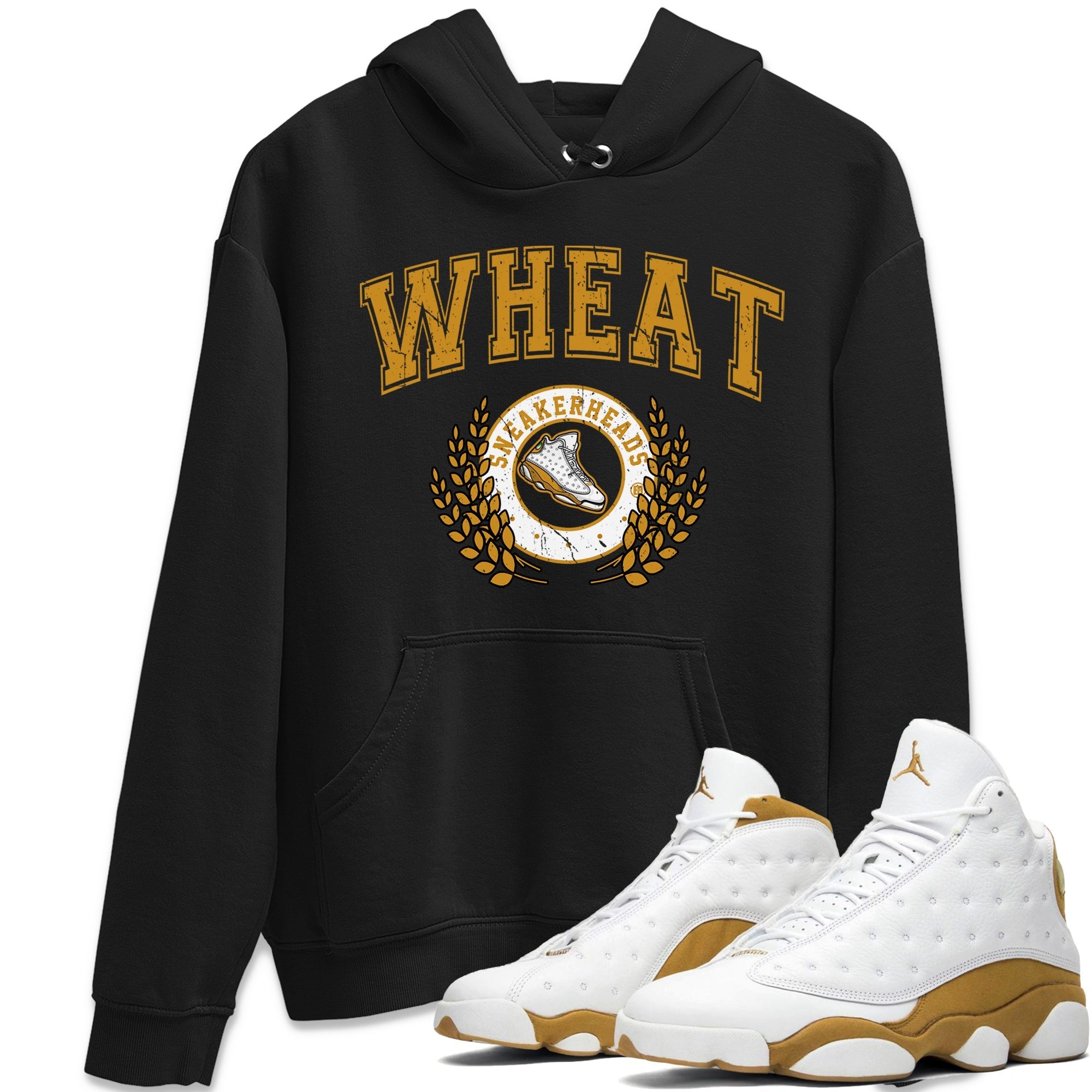 snkmatch Letter Unisex Tops - Air Jordan 13 Wheat