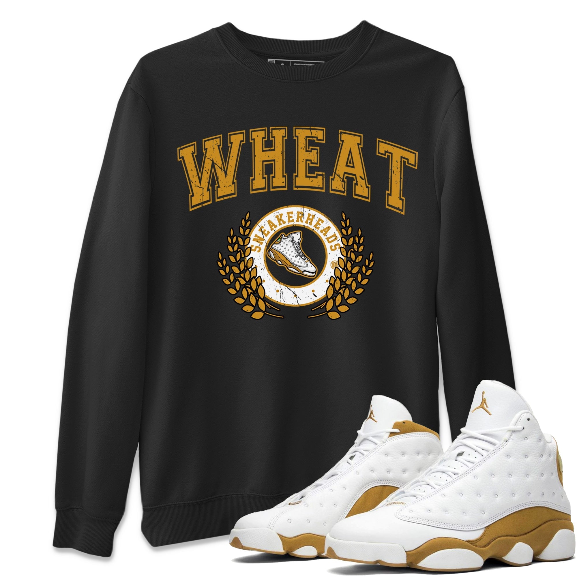 snkmatch Letter Unisex Tops - Air Jordan 13 Wheat