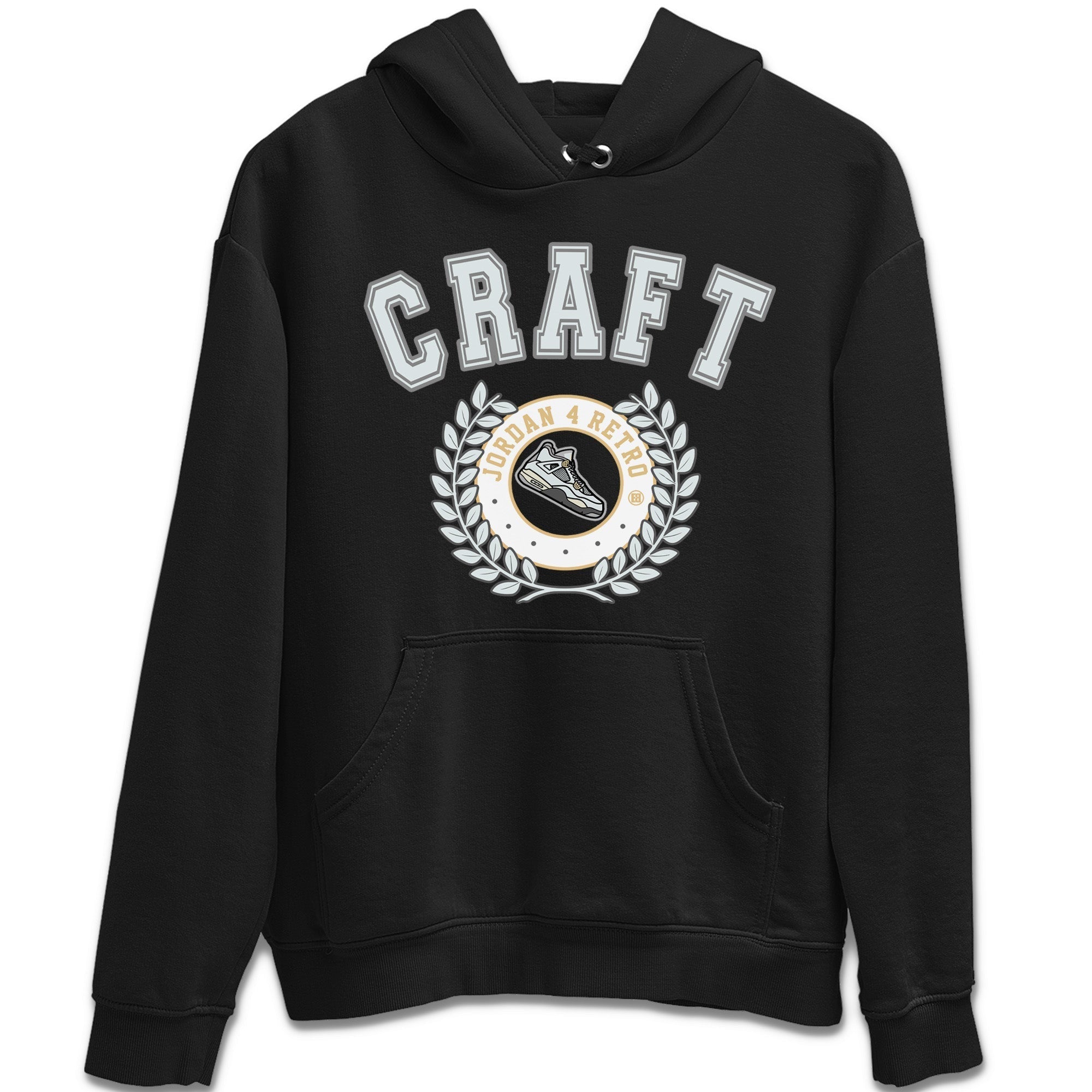 snkmatch Letter Unisex Tops - Air Jordan 4 Craft