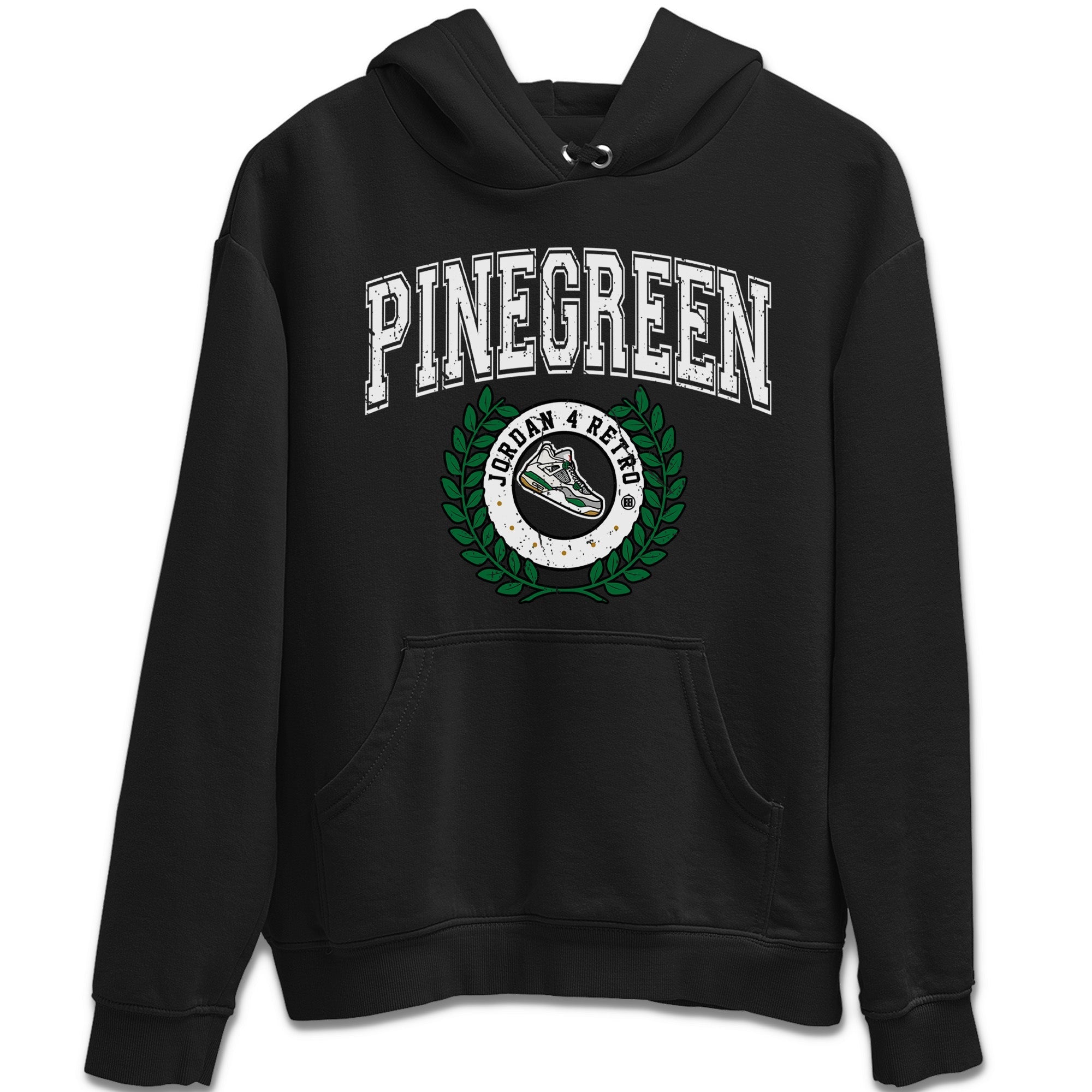 snkmatch Letter Unisex Tops - Air Jordan 4 Pine Green