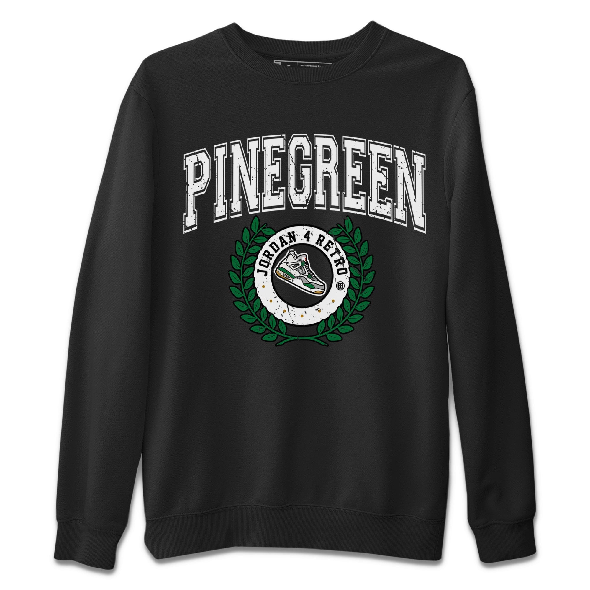 snkmatch Letter Unisex Tops - Air Jordan 4 Pine Green