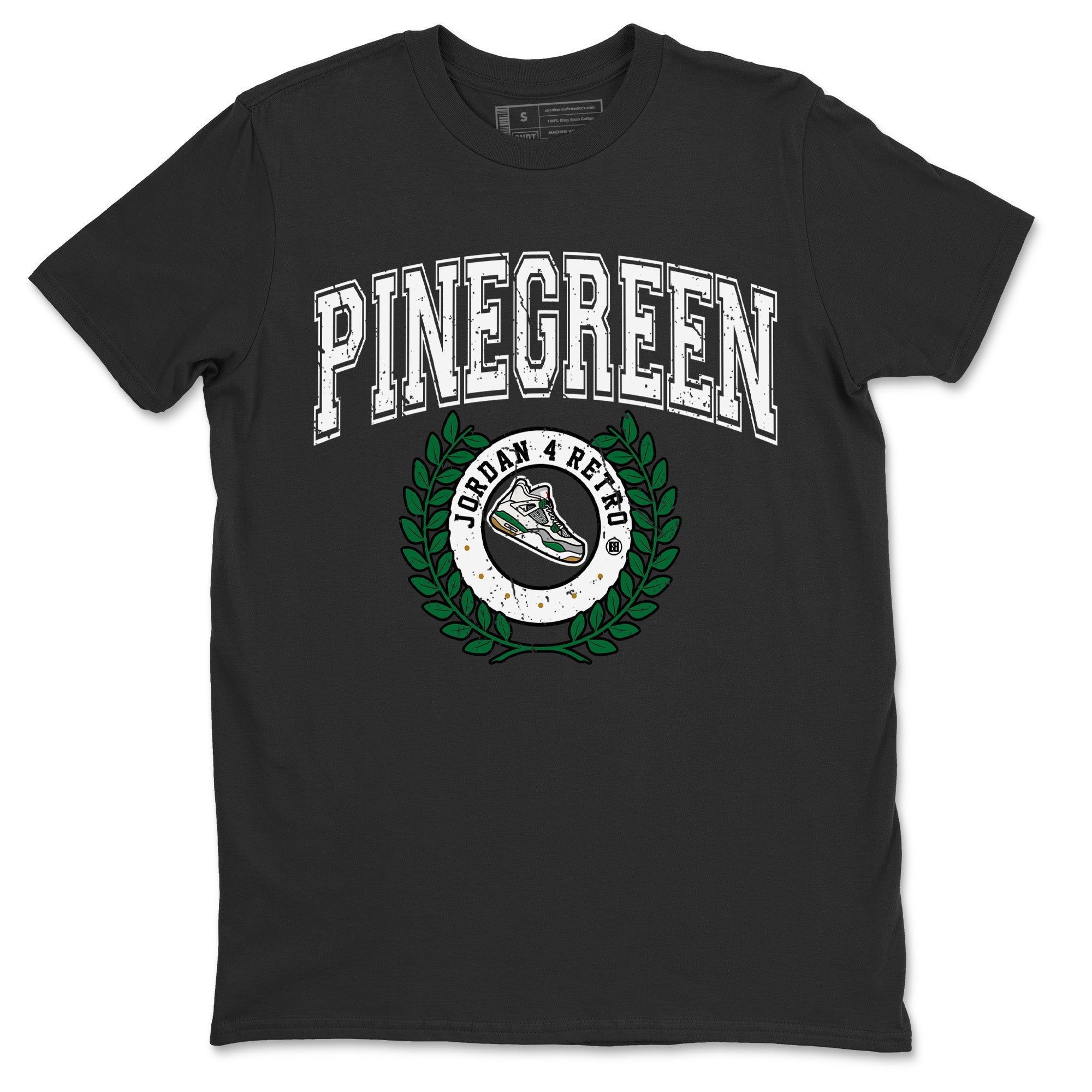 snkmatch Letter Unisex Tops - Air Jordan 4 Pine Green