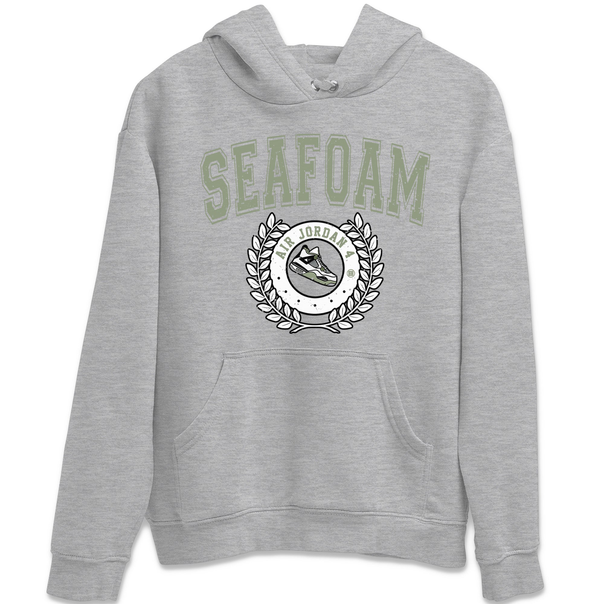 snkmatch Letter Unisex Tops - Air Jordan 4 Seafoam