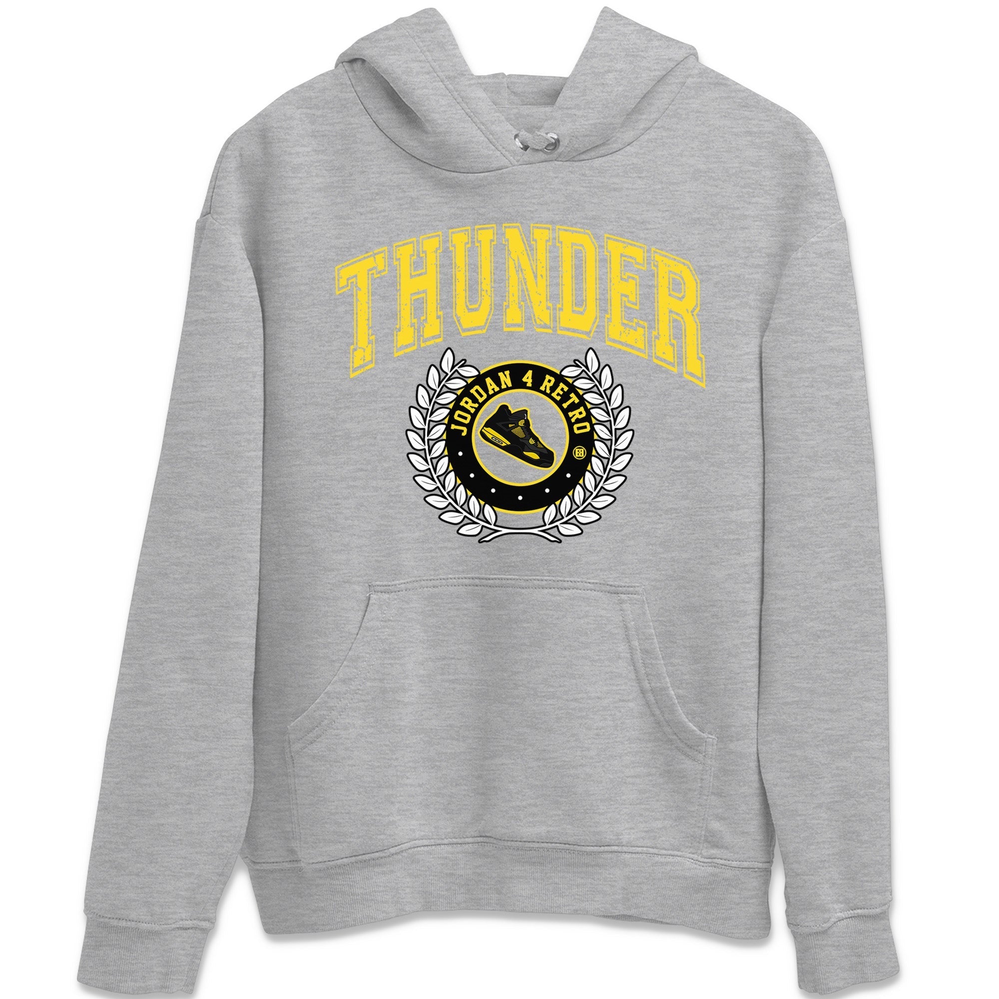 snkmatch Letter Unisex Tops - Air Jordan 4 Thunder