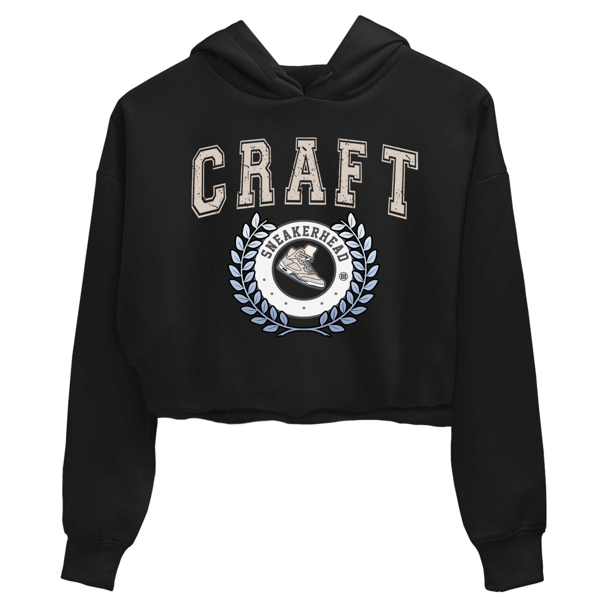 snkmatch Letter Women's Tops - Air Jordan 5 Craft