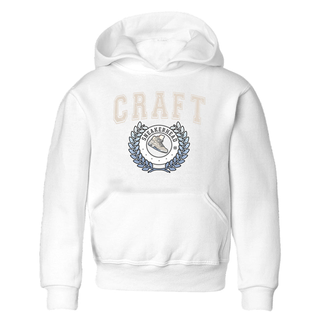 snkmatch Letter Kids Tops - Air Jordan 5 Craft