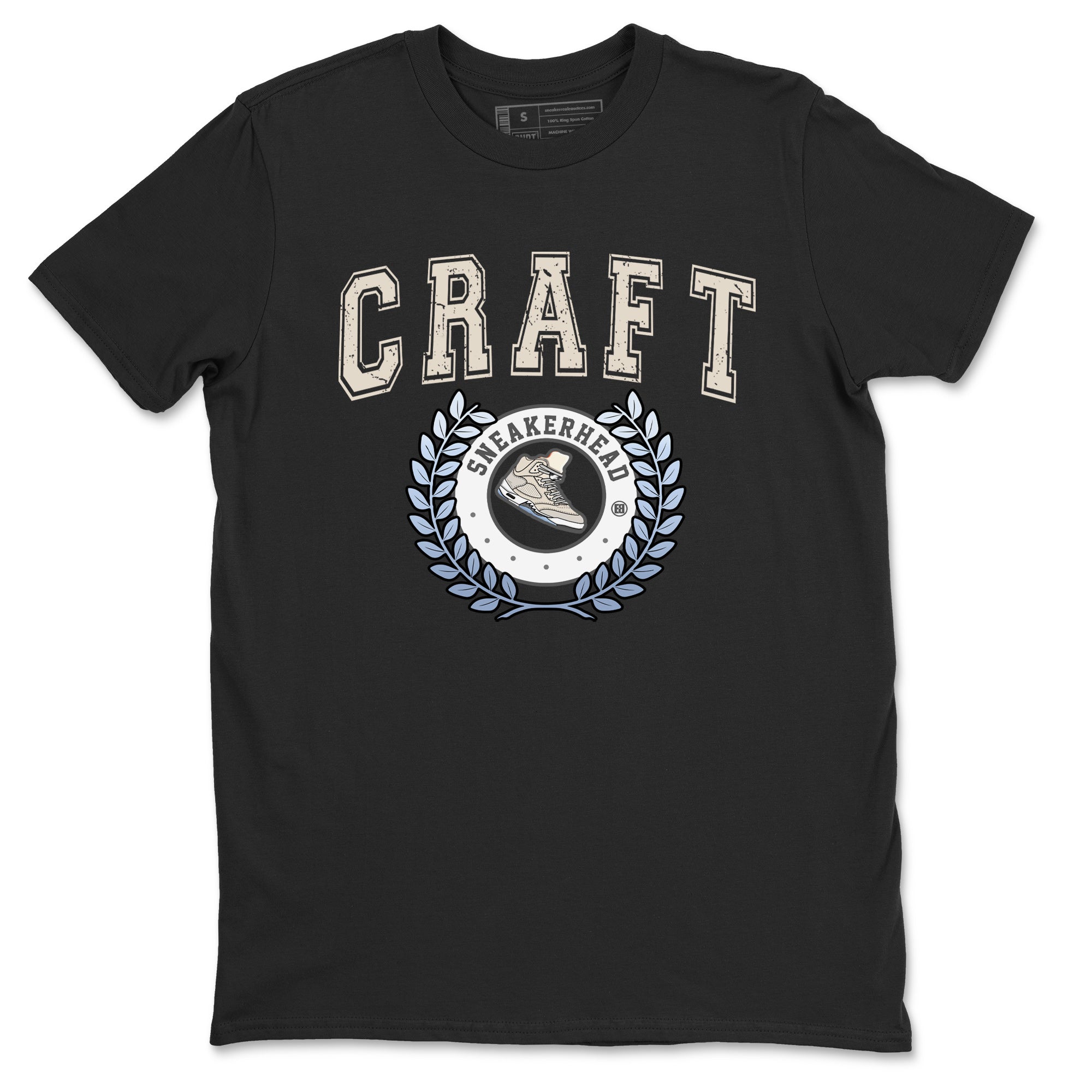 snkmatch Letter Unisex Tops - Air Jordan 5 Craft