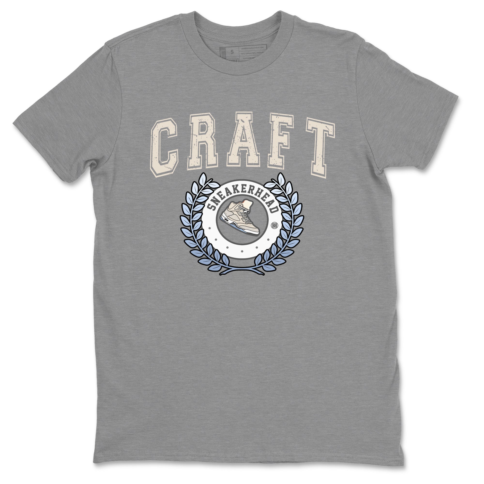snkmatch Letter Unisex Tops - Air Jordan 5 Craft