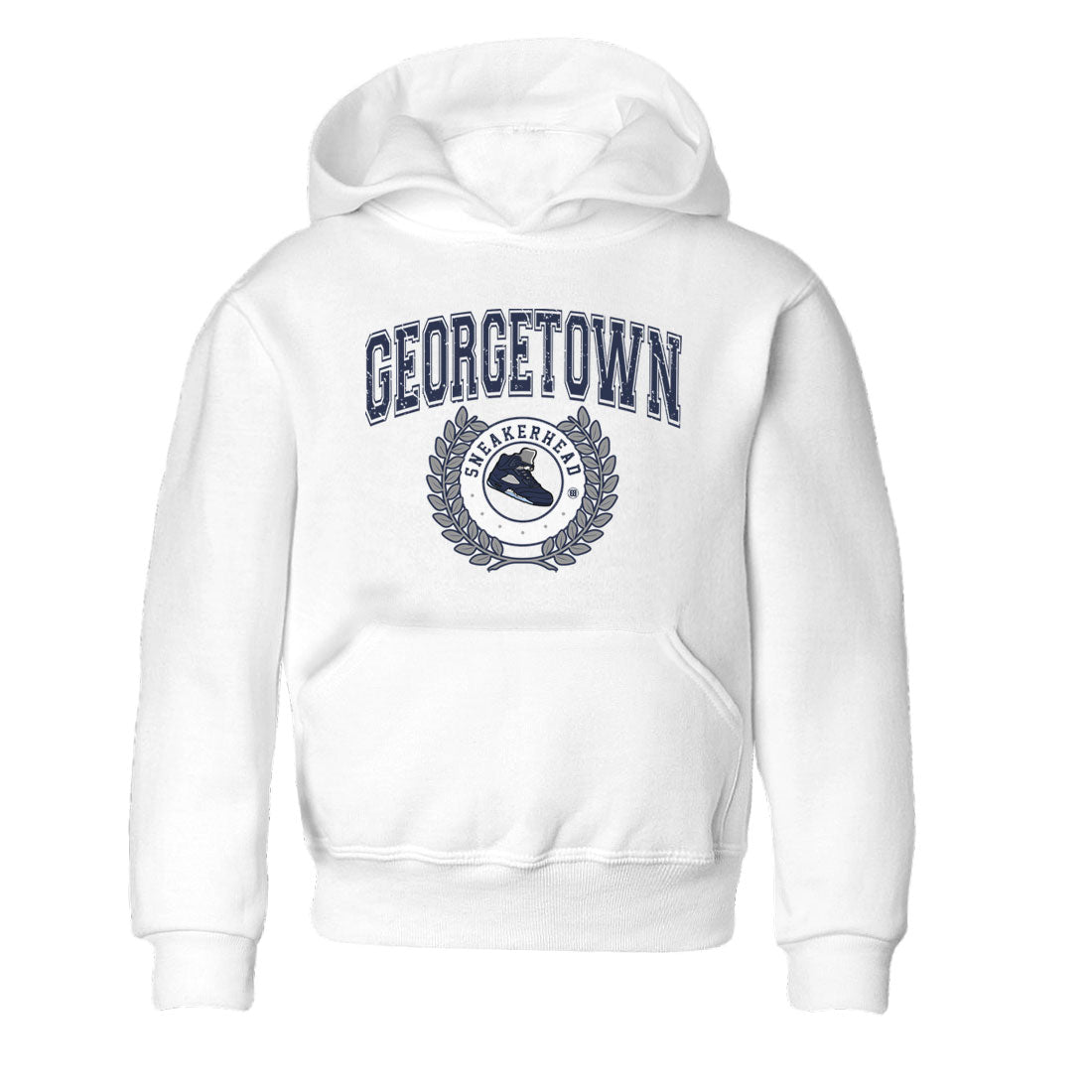 snkmatch Letter snkmatch Tee Kids - Air Jordan 5 Georgetown