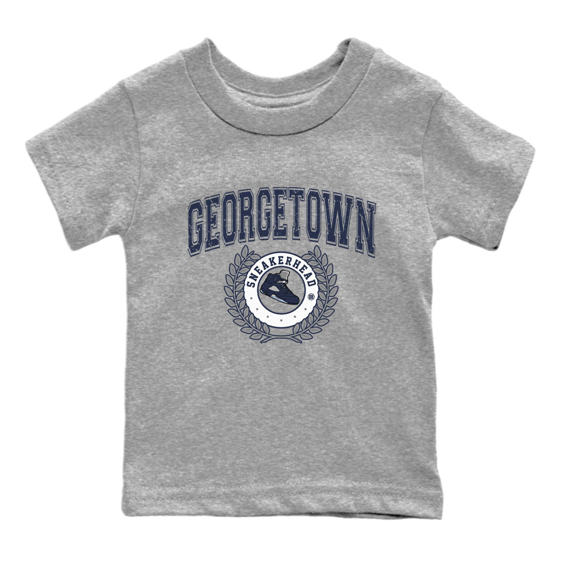 snkmatch Letter snkmatch Tee Kids - Air Jordan 5 Georgetown