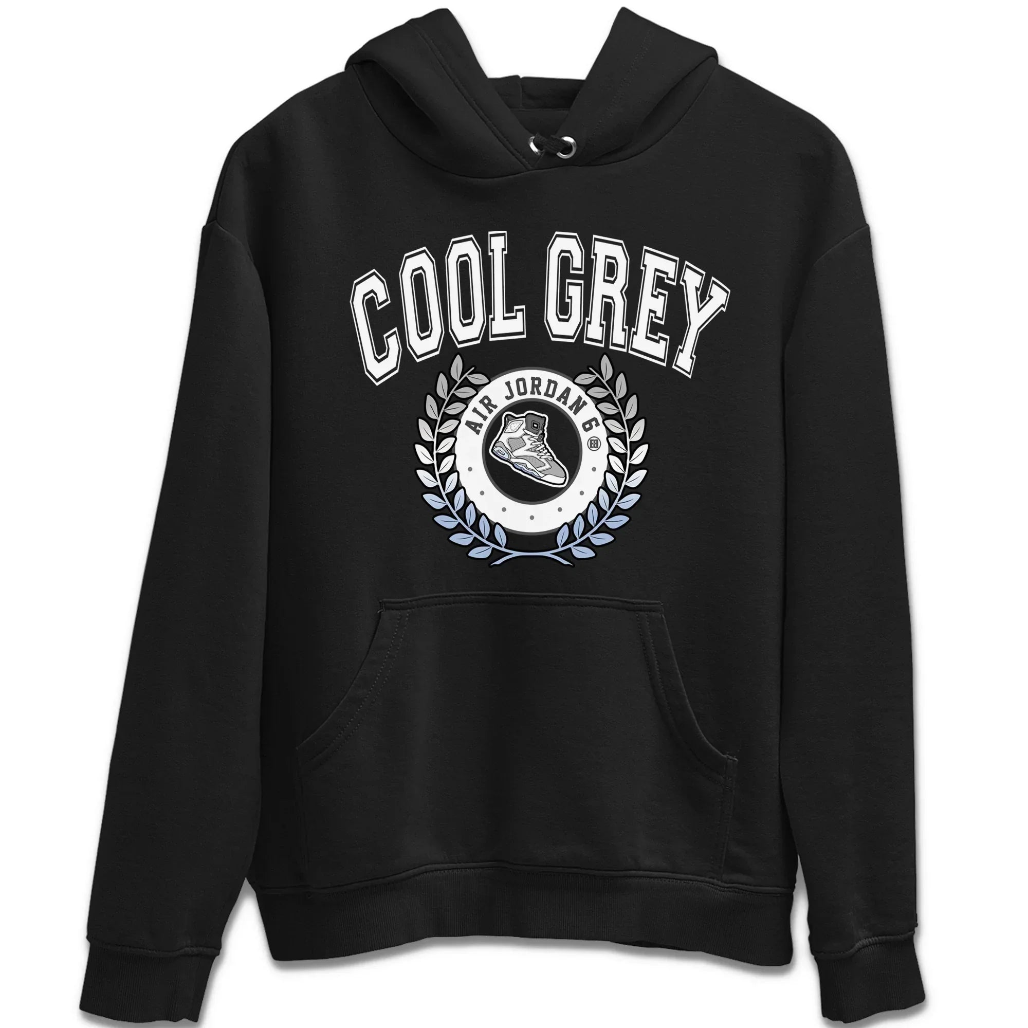 snkmatch Letter Unisex Tops - Air Jordan 6 Cool Grey