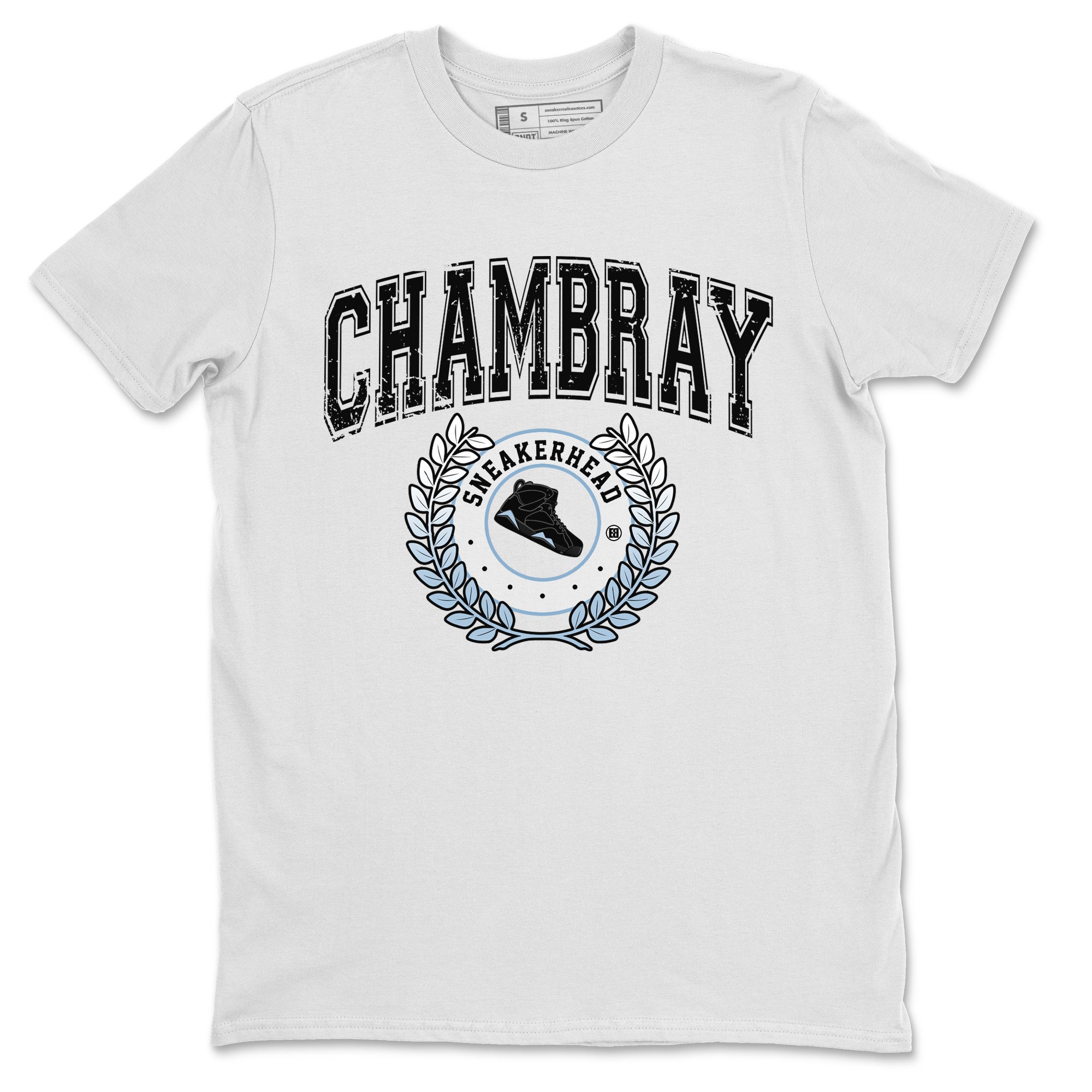 snkmatch Letter Unisex Tops - Air Jordan 7 Chambray