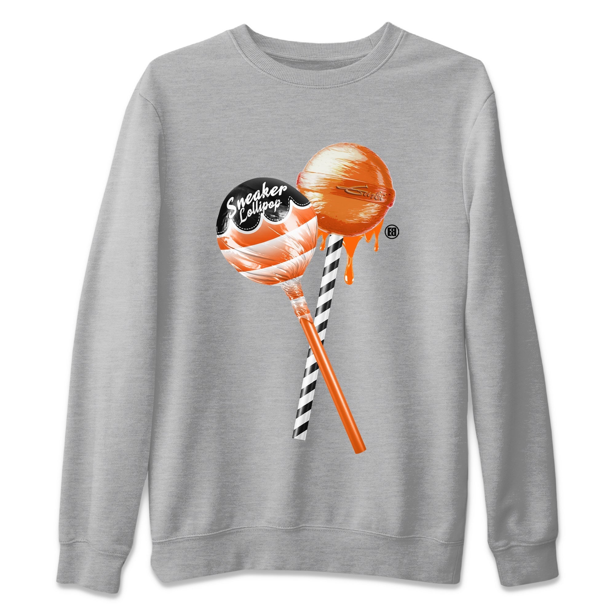 snkmatch Lollipops Unisex Tops - Air Jordan 12 Brilliant Orange