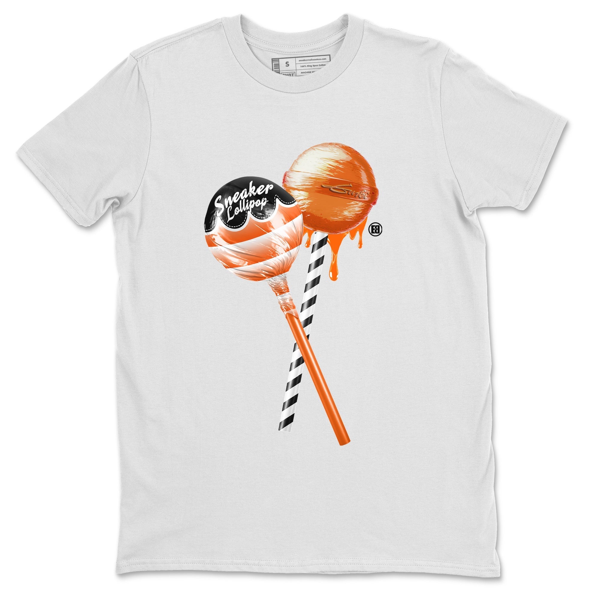 snkmatch Lollipops Unisex Tops - Air Jordan 12 Brilliant Orange