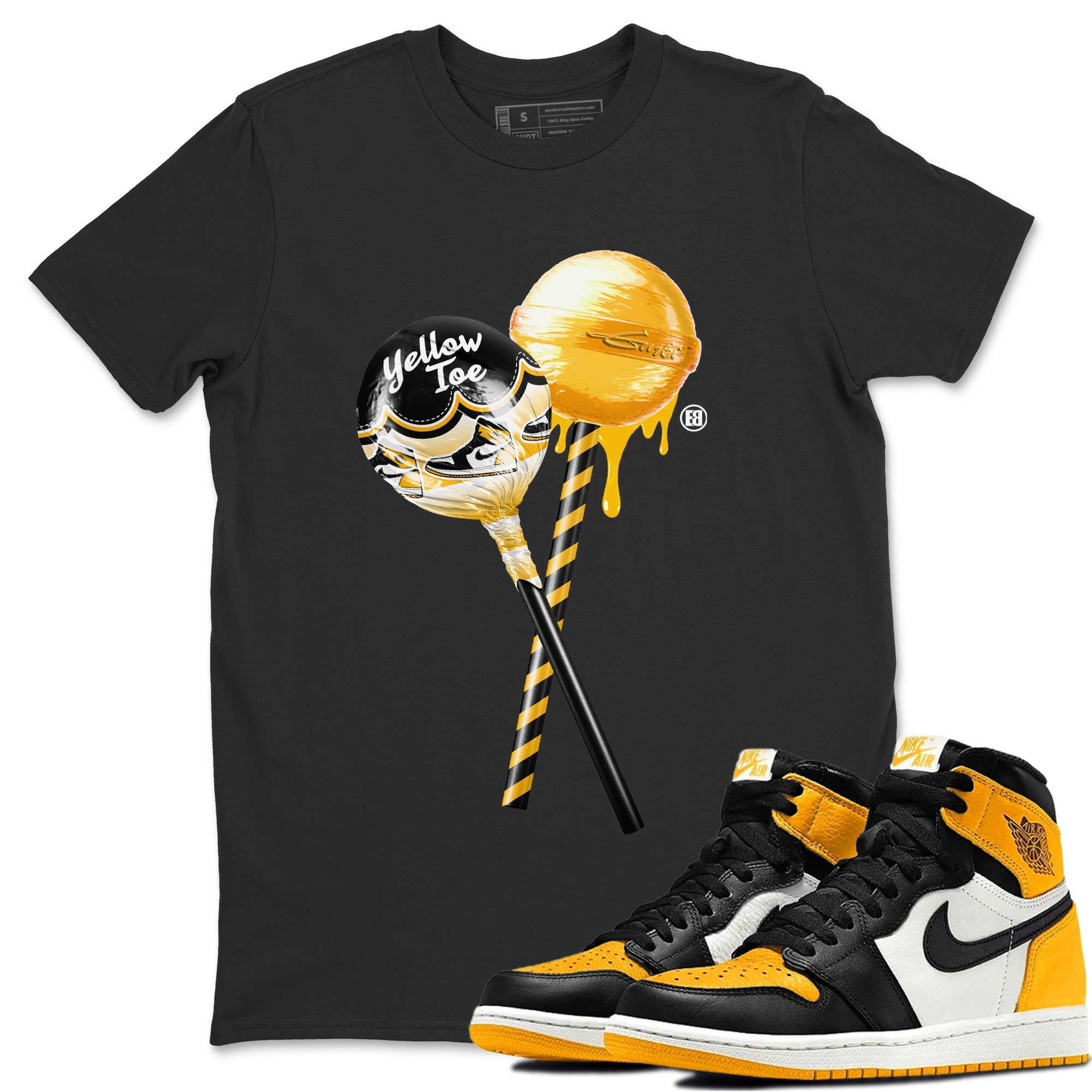 snkmatch Lollipops Unisex Tops - Air Jordan 1 Taxi