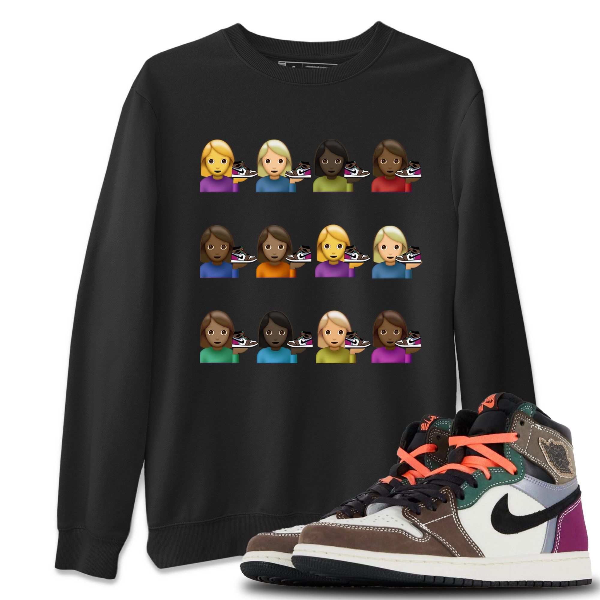 snkmatch Lover Women Unisex Tops - Air Jordan 1 Hand Crafted