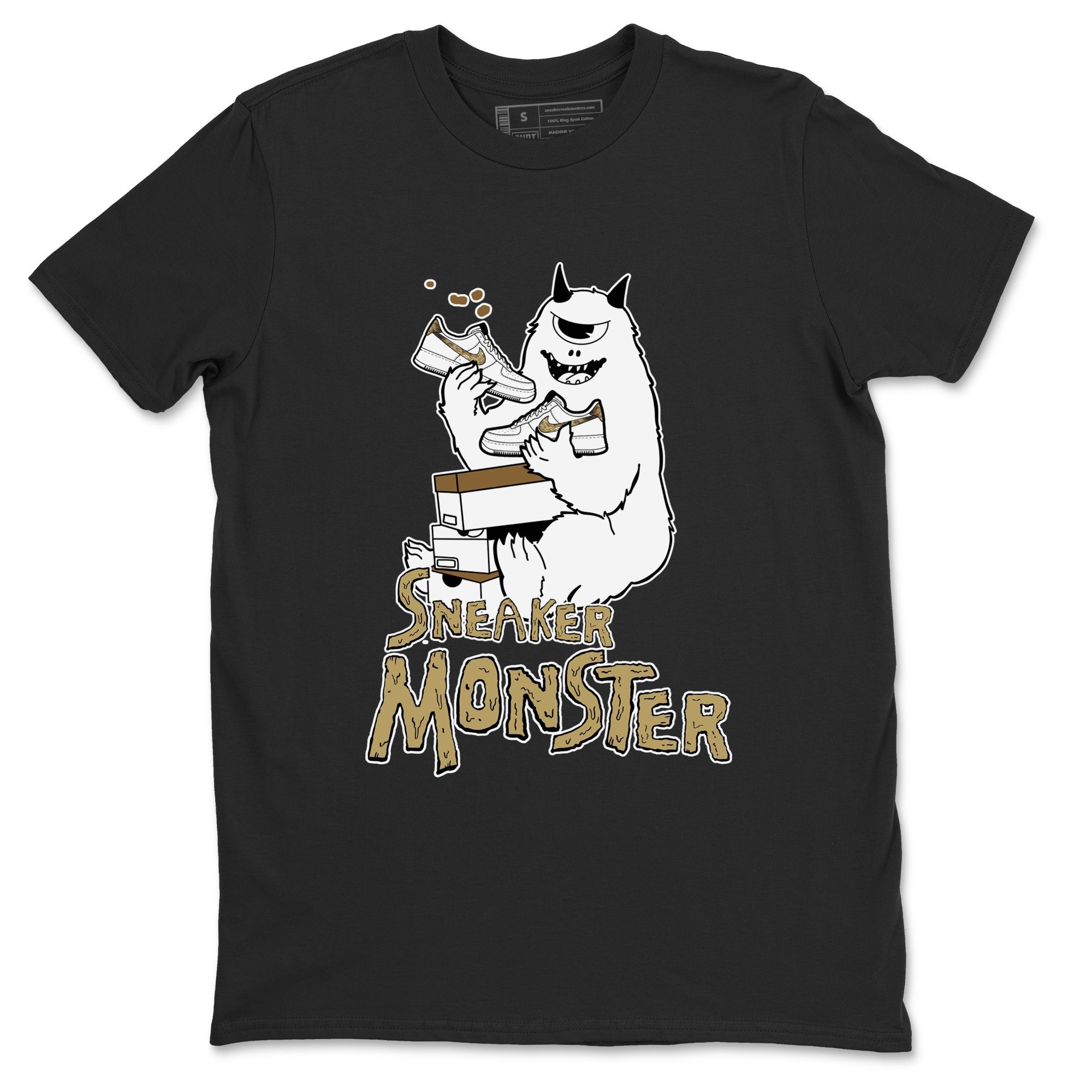 snkmatch Monster snkmatch Tees - Air Force 1 Ivory Snake