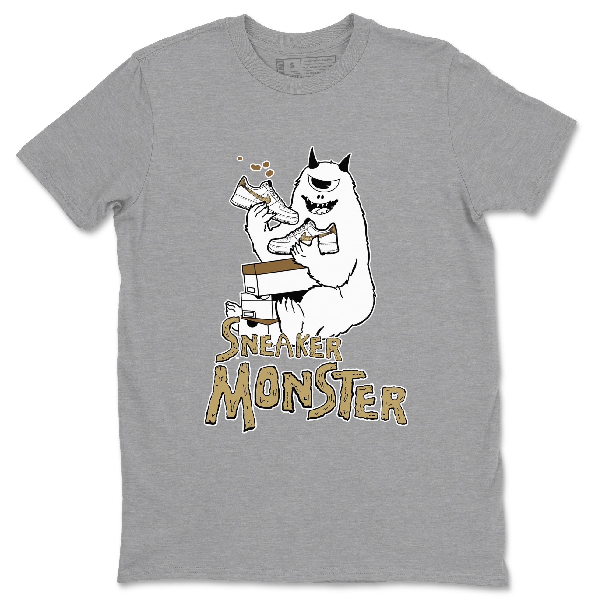 snkmatch Monster snkmatch Tees - Air Force 1 Ivory Snake
