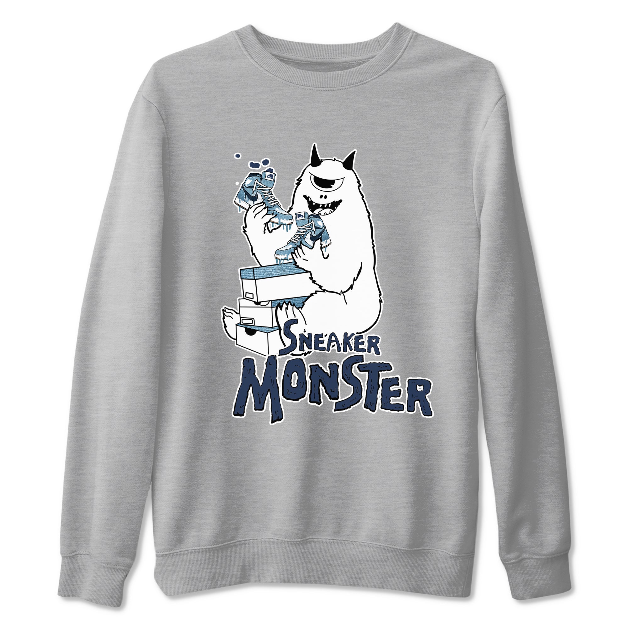snkmatch Monster snkmatch Tees - Air Jordan 1 Denim 2024