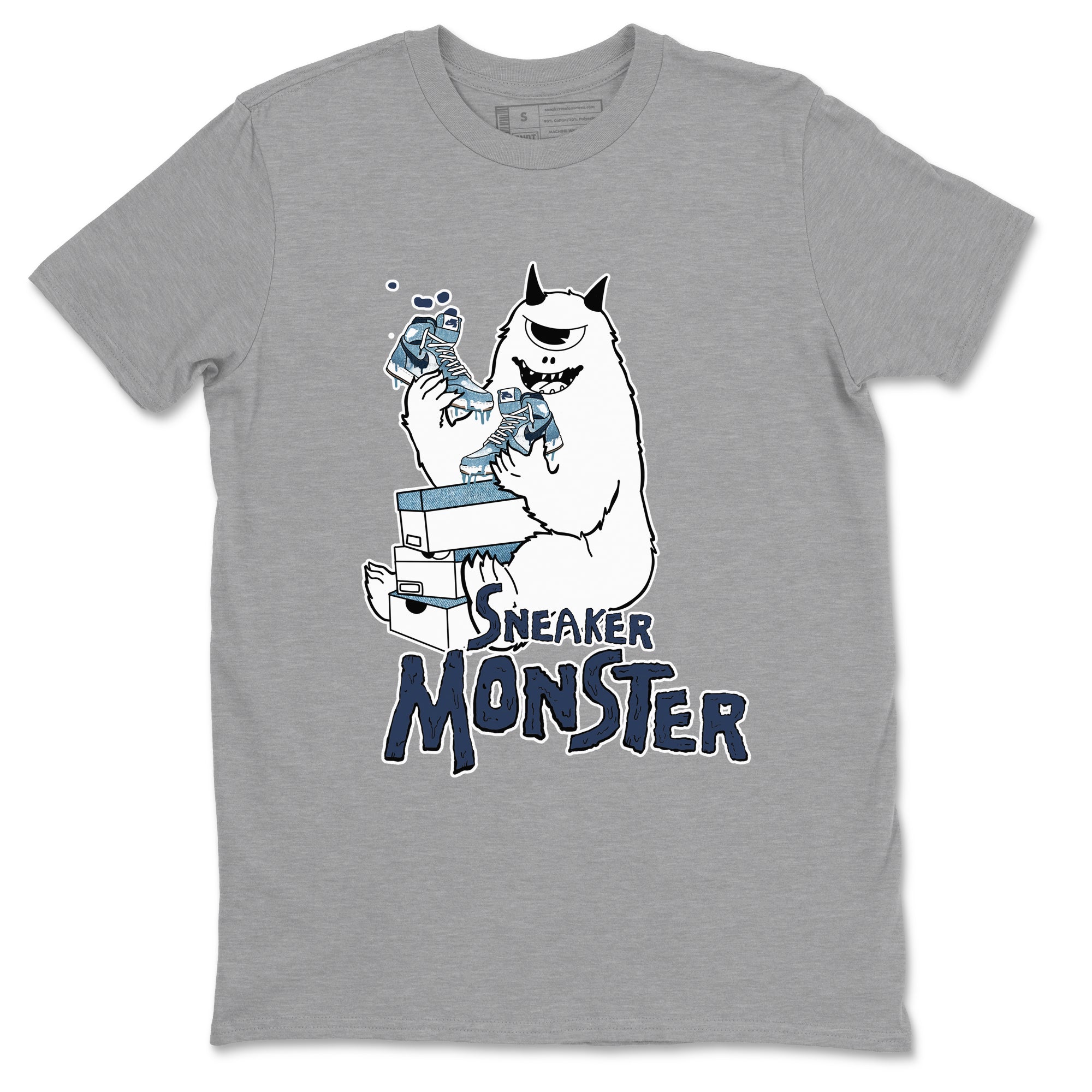 snkmatch Monster snkmatch Tees - Air Jordan 1 Denim 2024