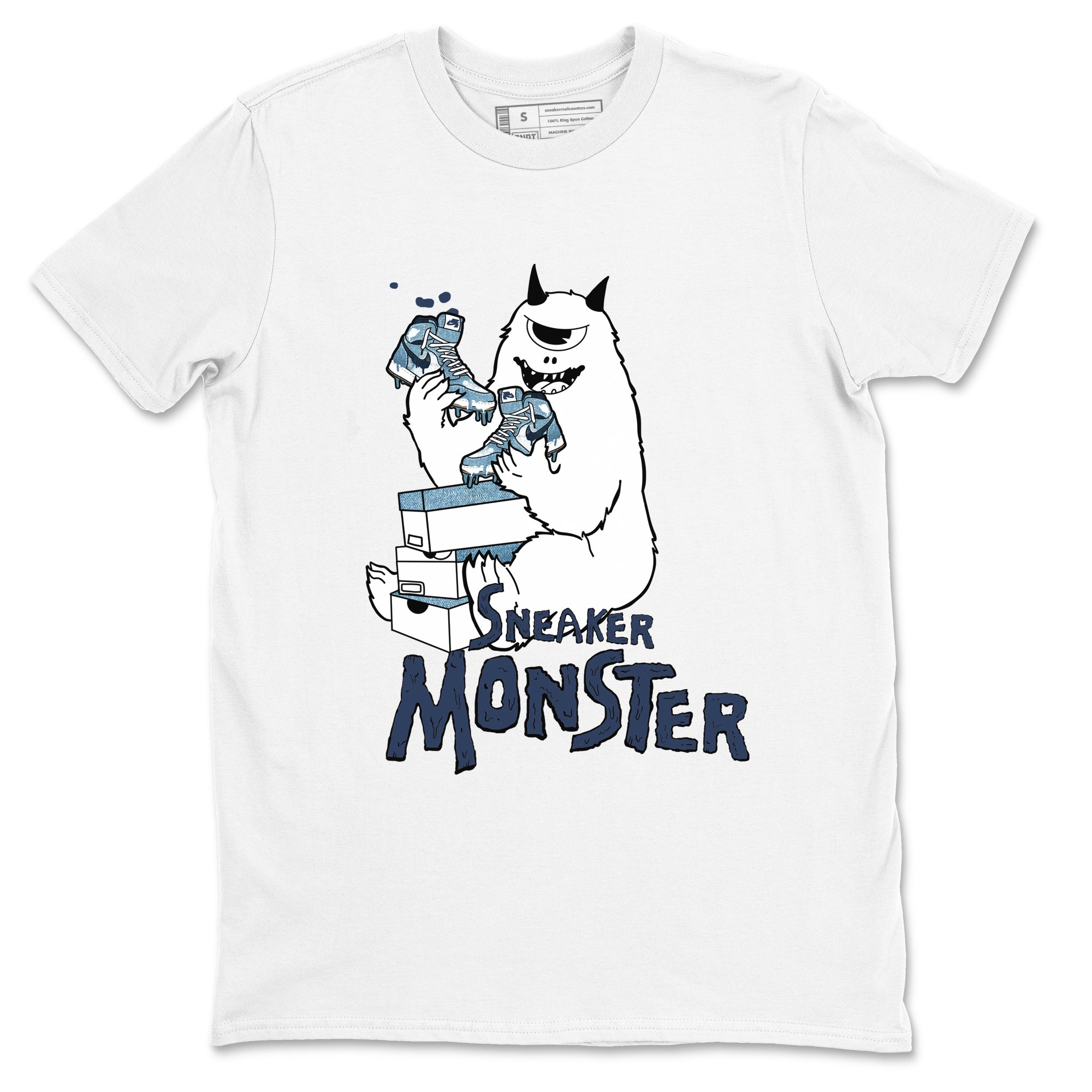 snkmatch Monster snkmatch Tees - Air Jordan 1 Denim 2024