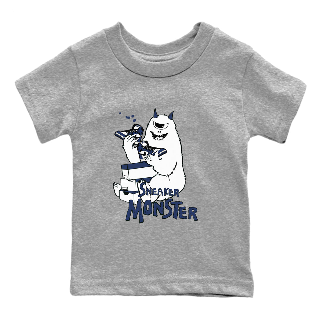 snkmatch Monster snkmatch Tees Kids - Air Jordan 1 Midnight Navy