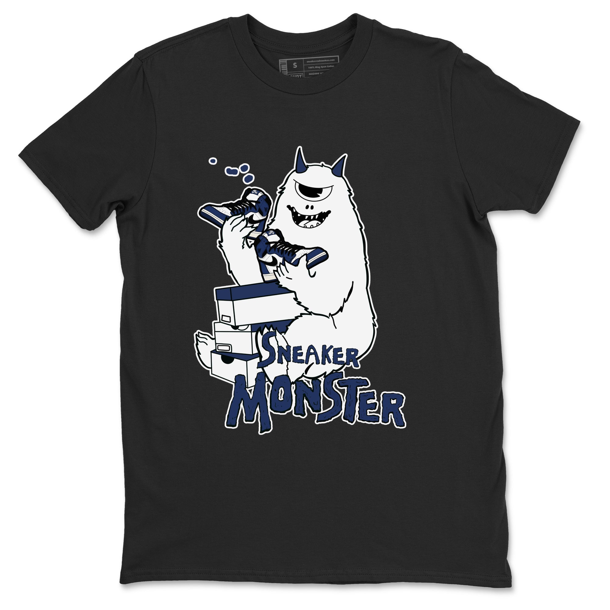 snkmatch Monster snkmatch Tees - Air Jordan 1 Midnight Navy