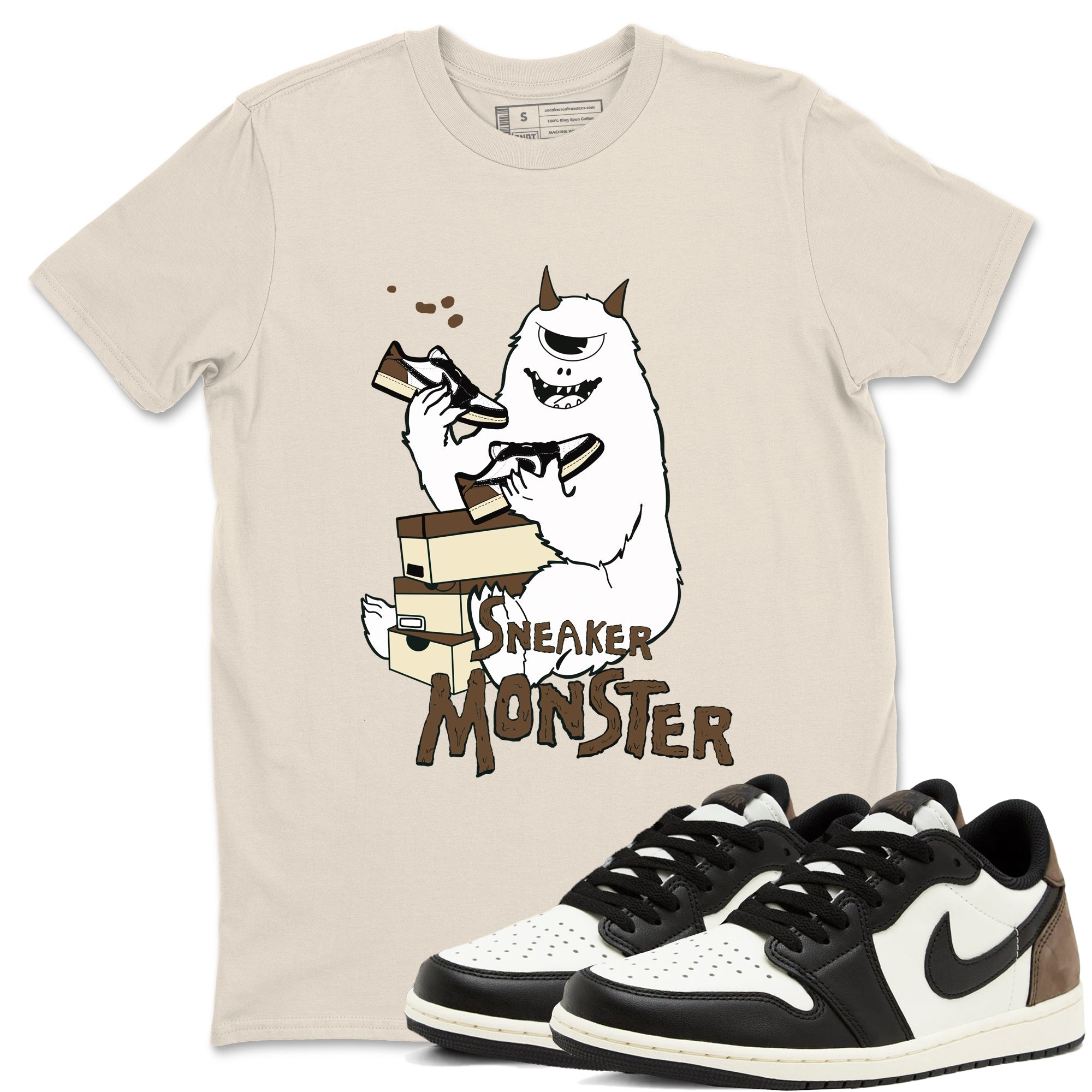 snkmatch Monster snkmatch Tees - Air Jordan 1 Mocha