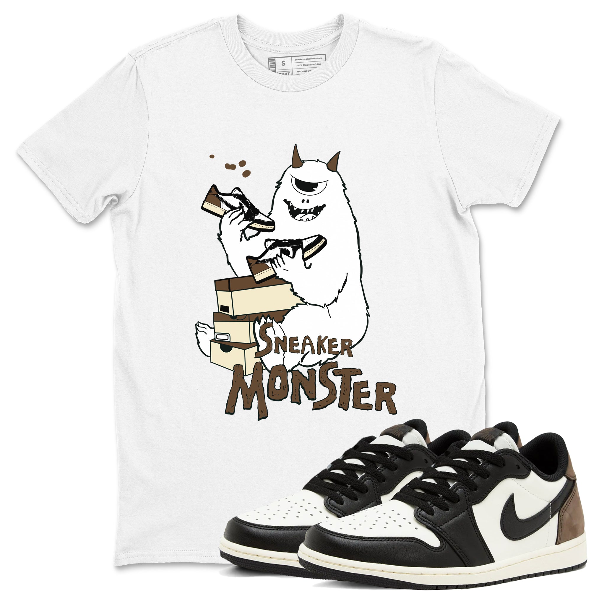snkmatch Monster snkmatch Tees - Air Jordan 1 Mocha
