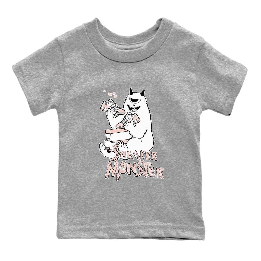 snkmatch Monster snkmatch Tees Kids - Air Jordan 11 Legend Pink