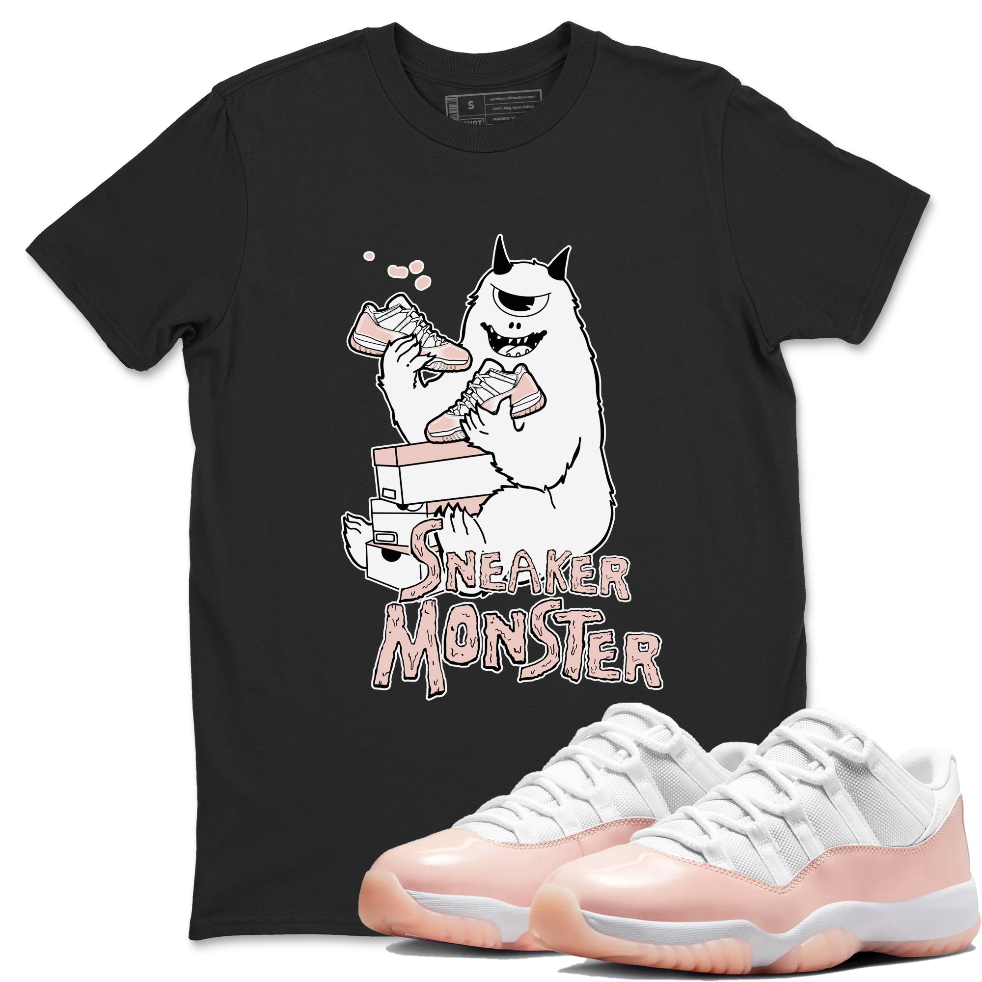 snkmatch Monster snkmatch Tees - Air Jordan 11 Legend Pink