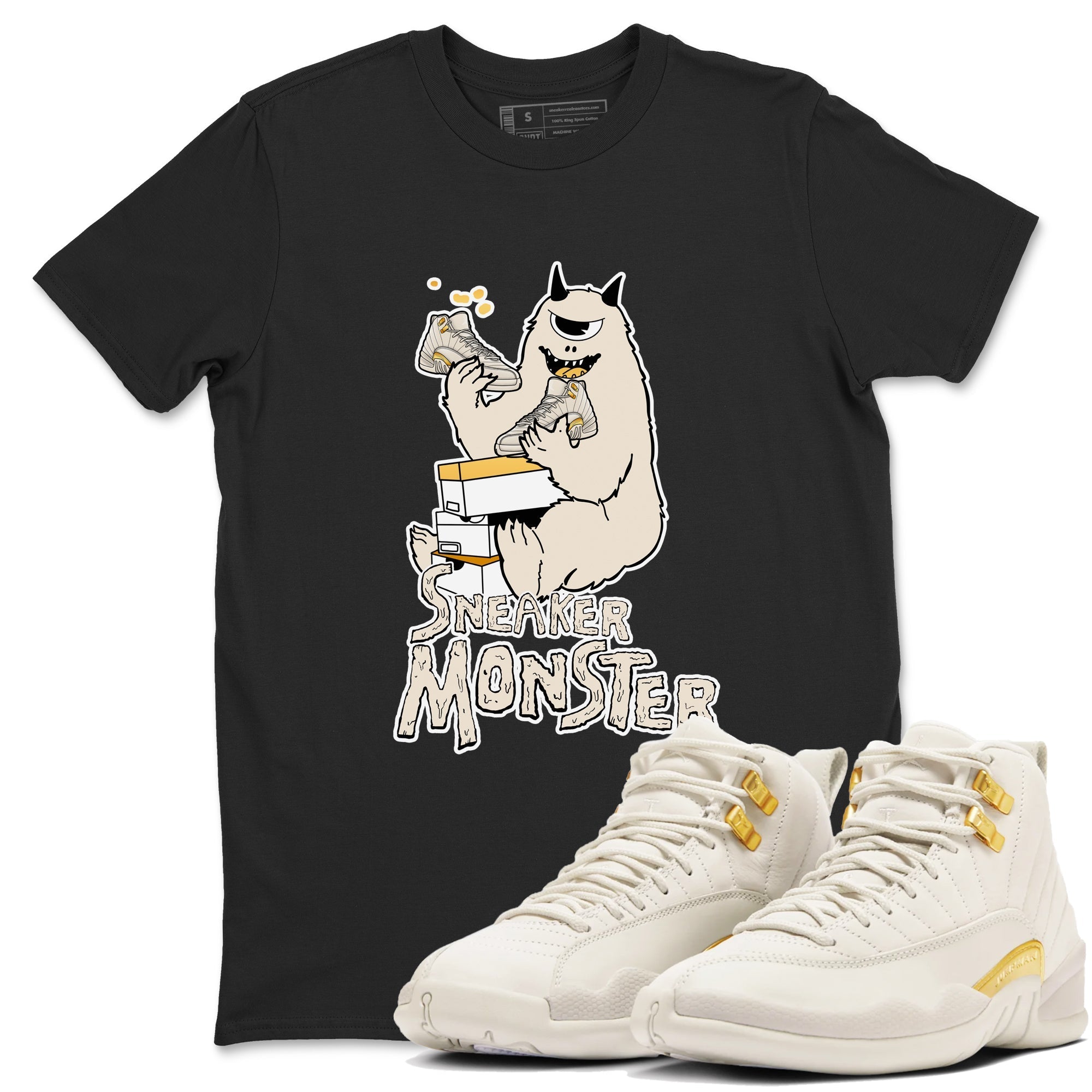 snkmatch Monster snkmatch Tees - Air Jordan 12 Phantom