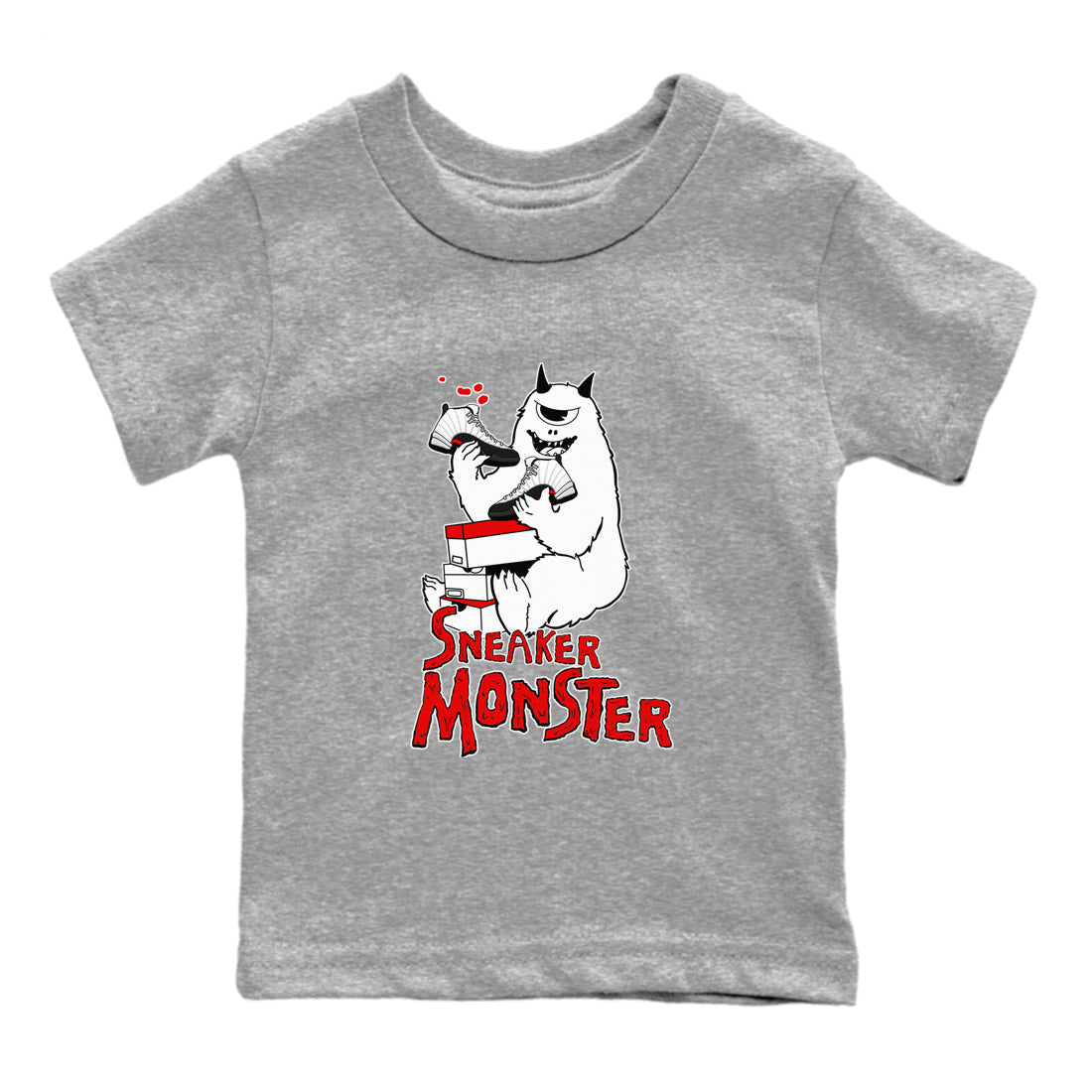 snkmatch Monster snkmatch Tees Kids - Air Jordan 12 Taxi Flip