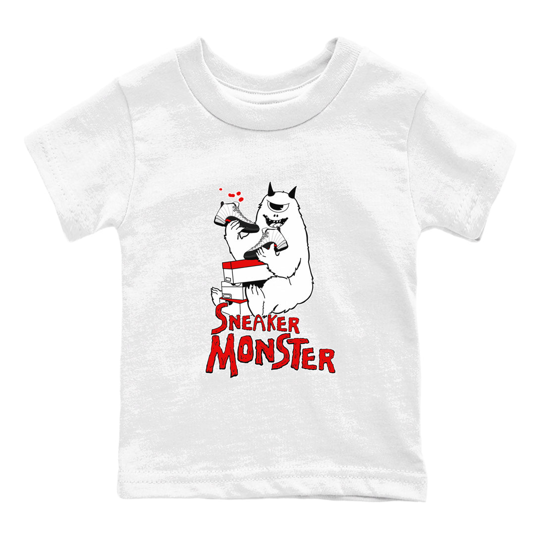 snkmatch Monster snkmatch Tees Kids - Air Jordan 12 Taxi Flip