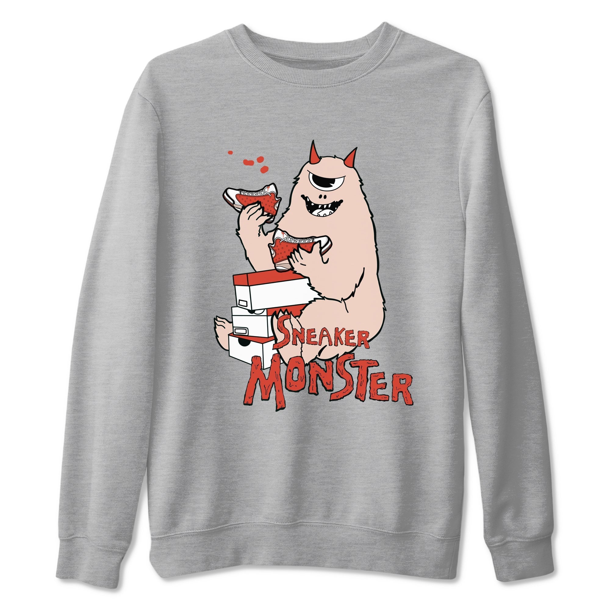 snkmatch Monster snkmatch Tees - Air Jordan 13 Dune Red