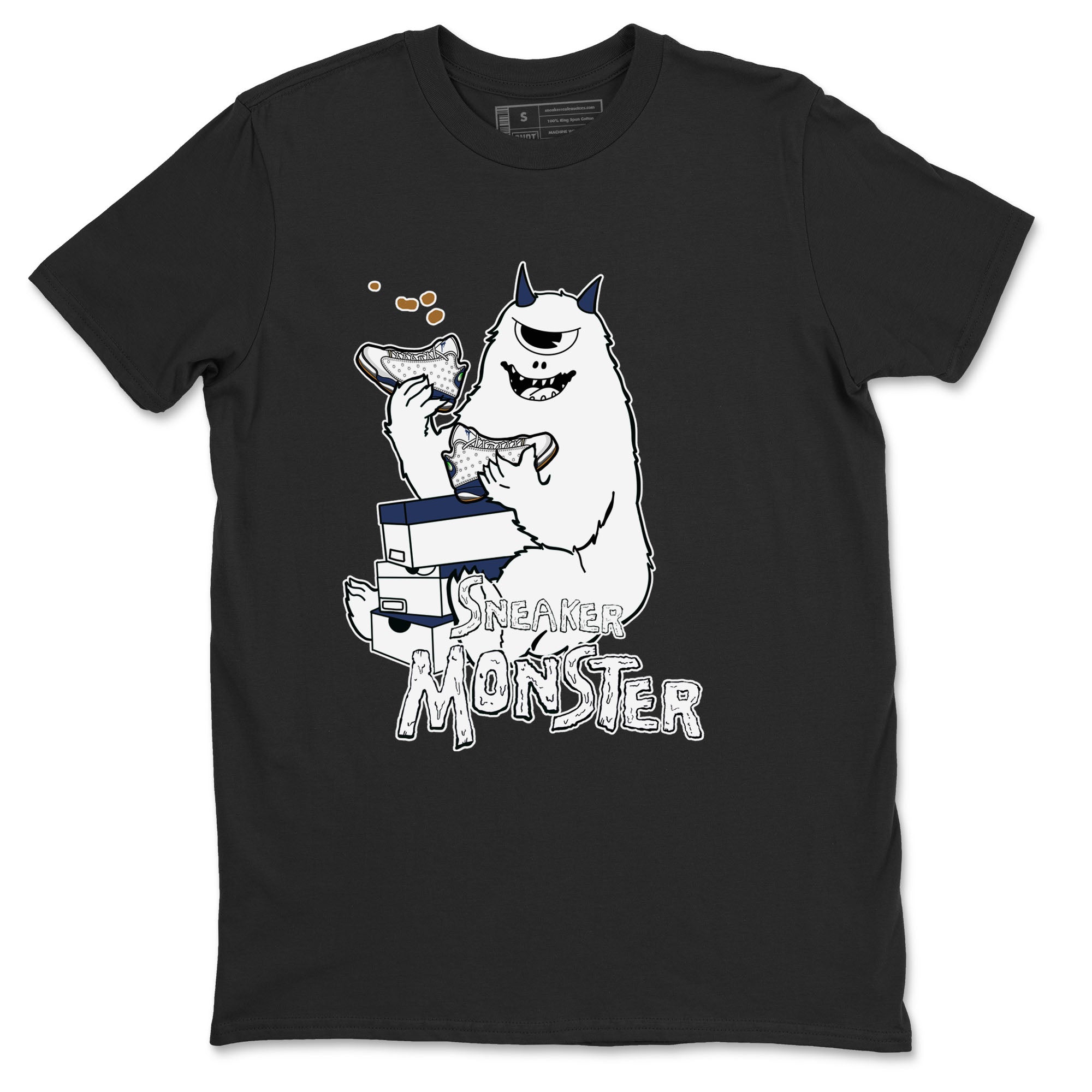 snkmatch Monster snkmatch Tees - Air Jordan 13 Midnight Navy